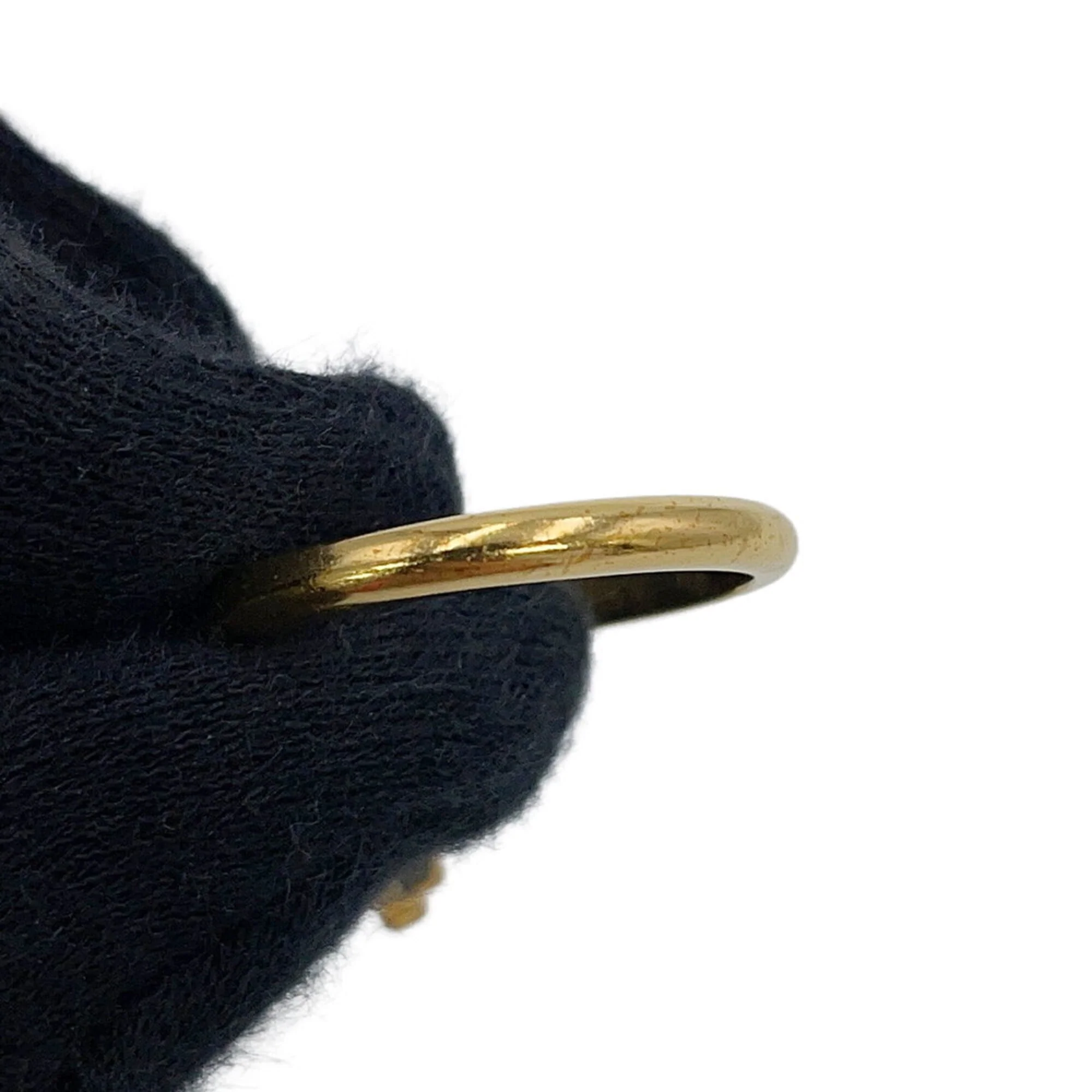 Ring Gold and Artificial Pearl - Image 5