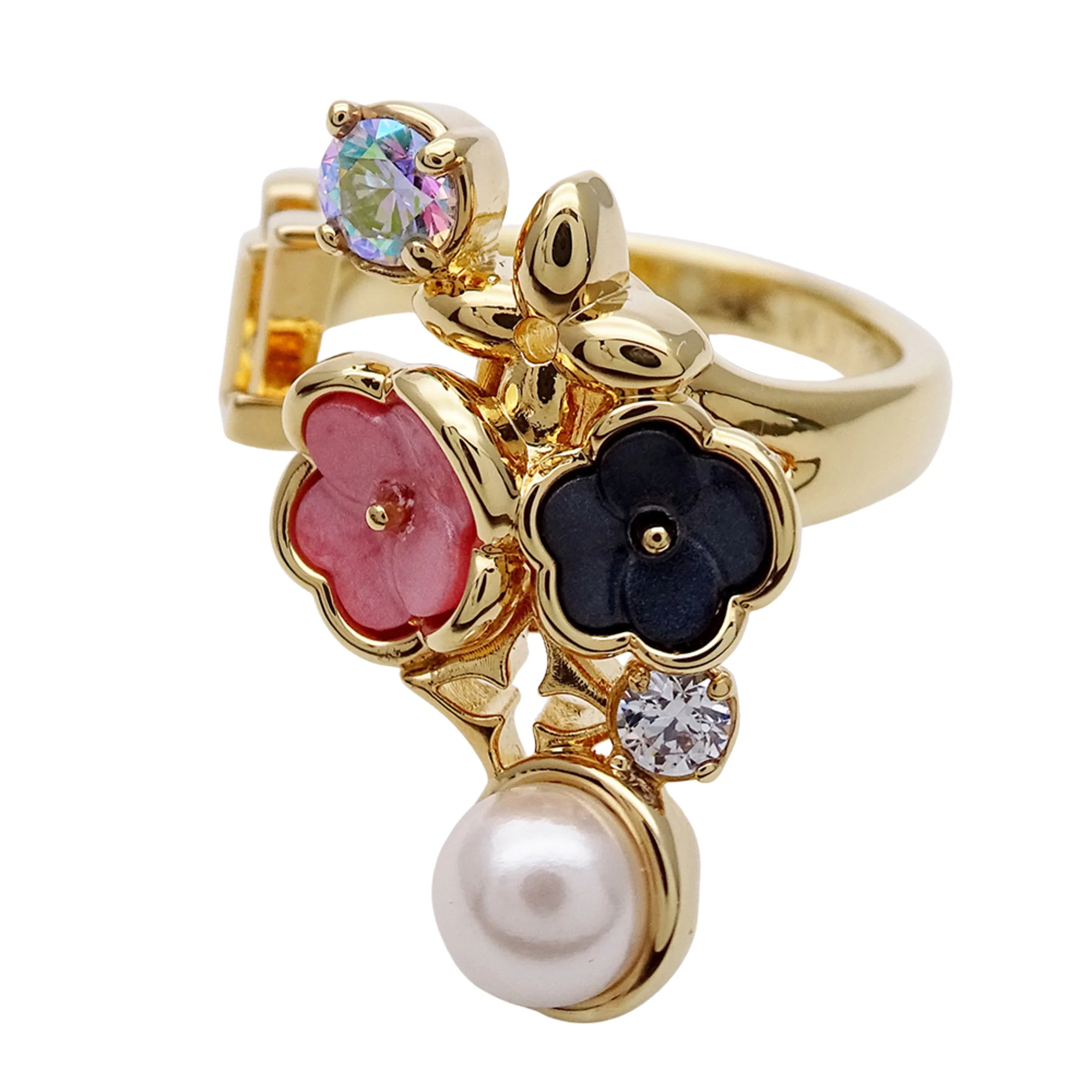 Ring Gold With Rhinestone - Image 6