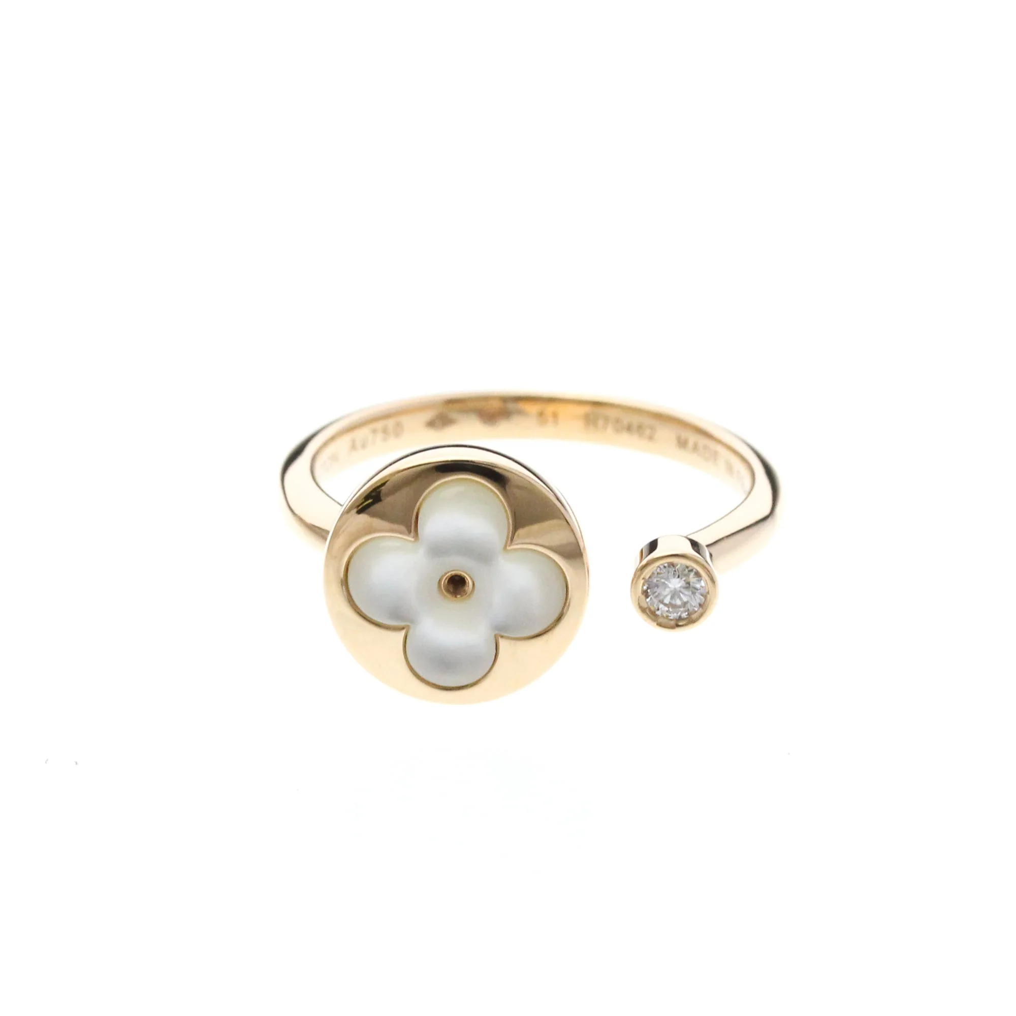 Sun Blossom Mini Ring 18K Rose Gold