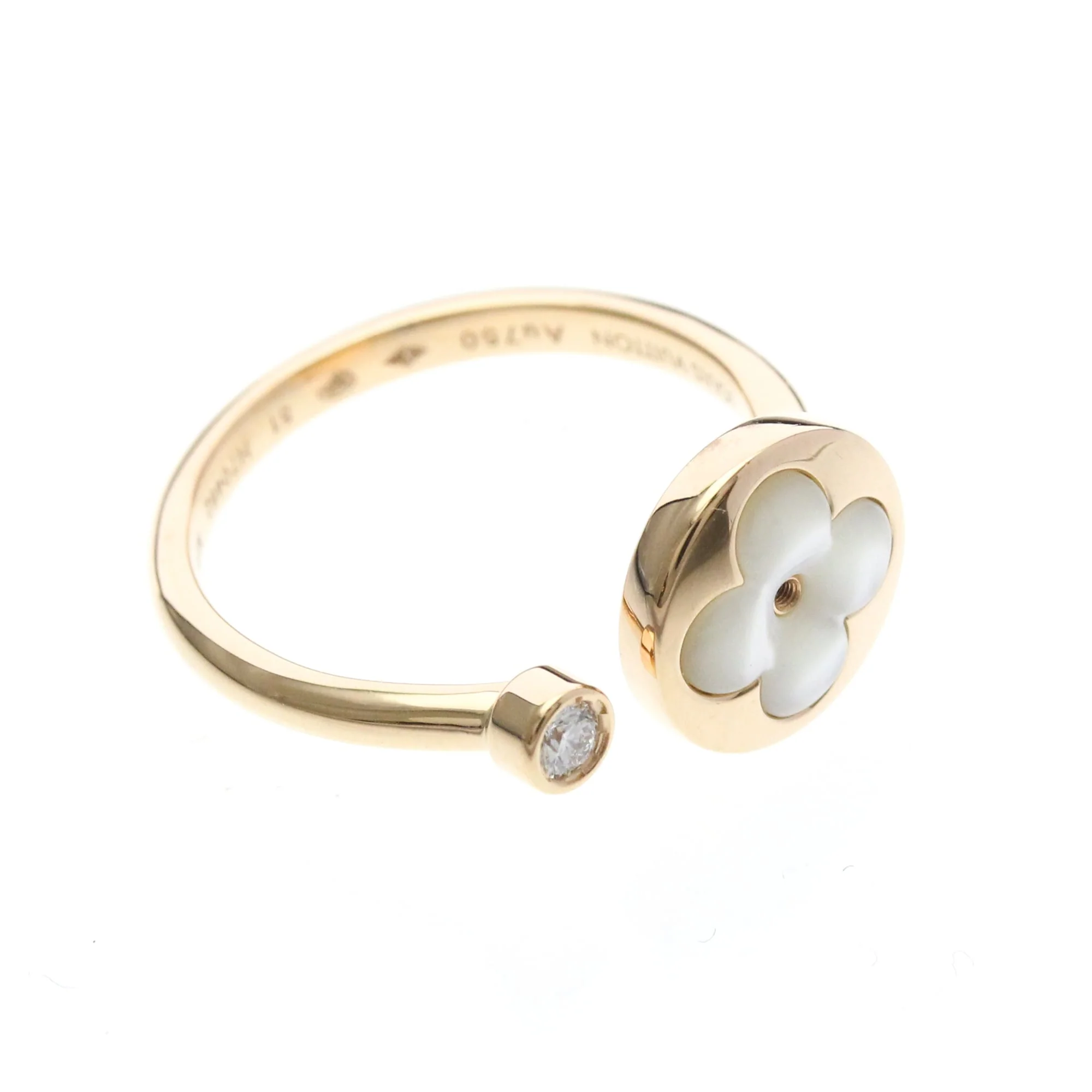 Sun Blossom Mini Ring 18K Rose Gold - Image 9