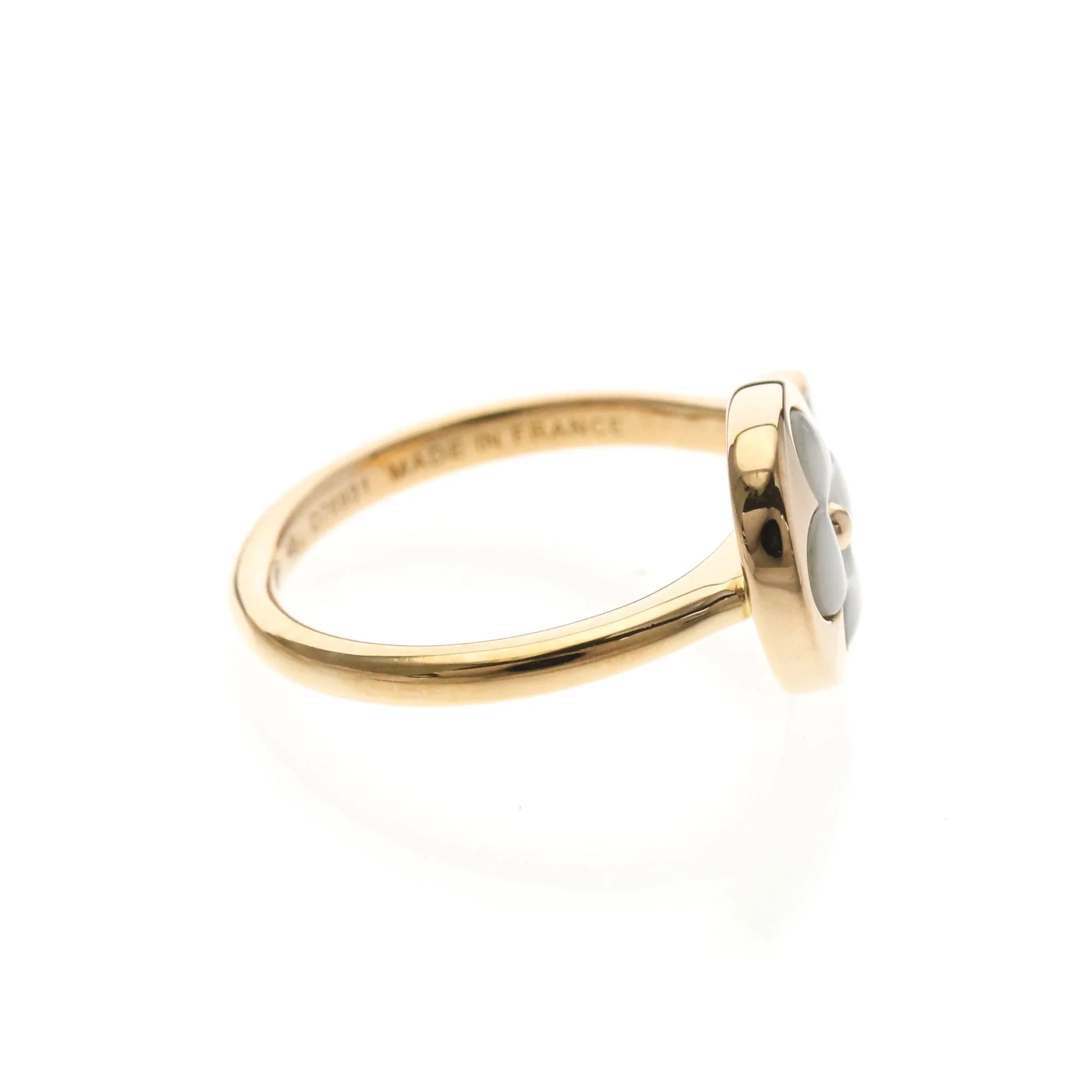 Sun Blossom Ring 18K Rose Gold Mini With Diamond - Image 4