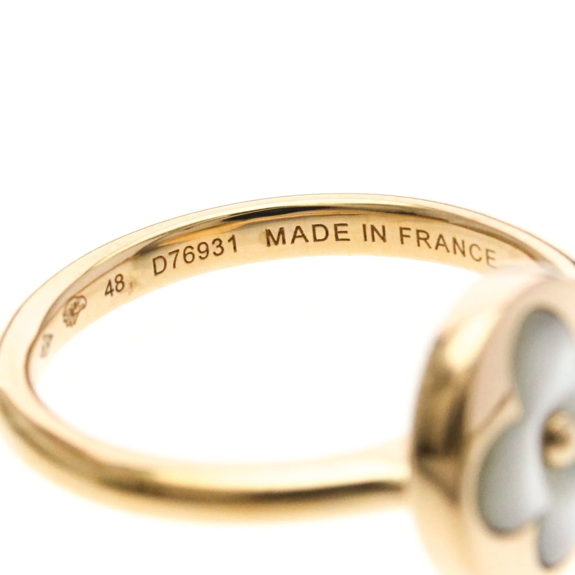 Sun Blossom Ring 18K Rose Gold Mini With Diamond - Image 7