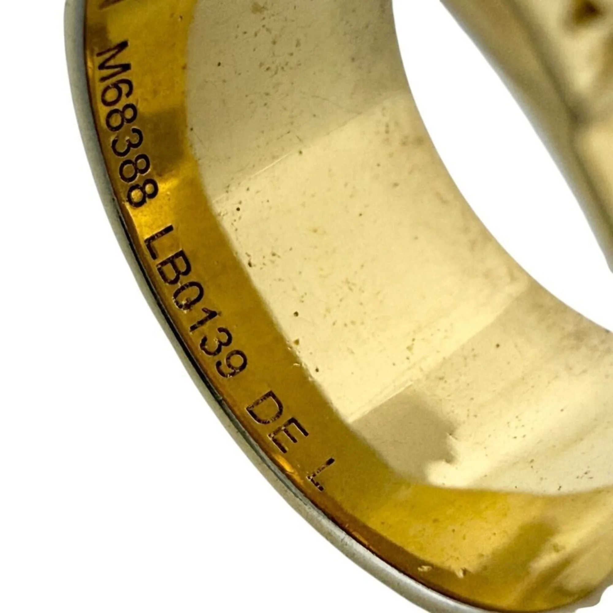 Wide Monogram Ring Metal - Image 7