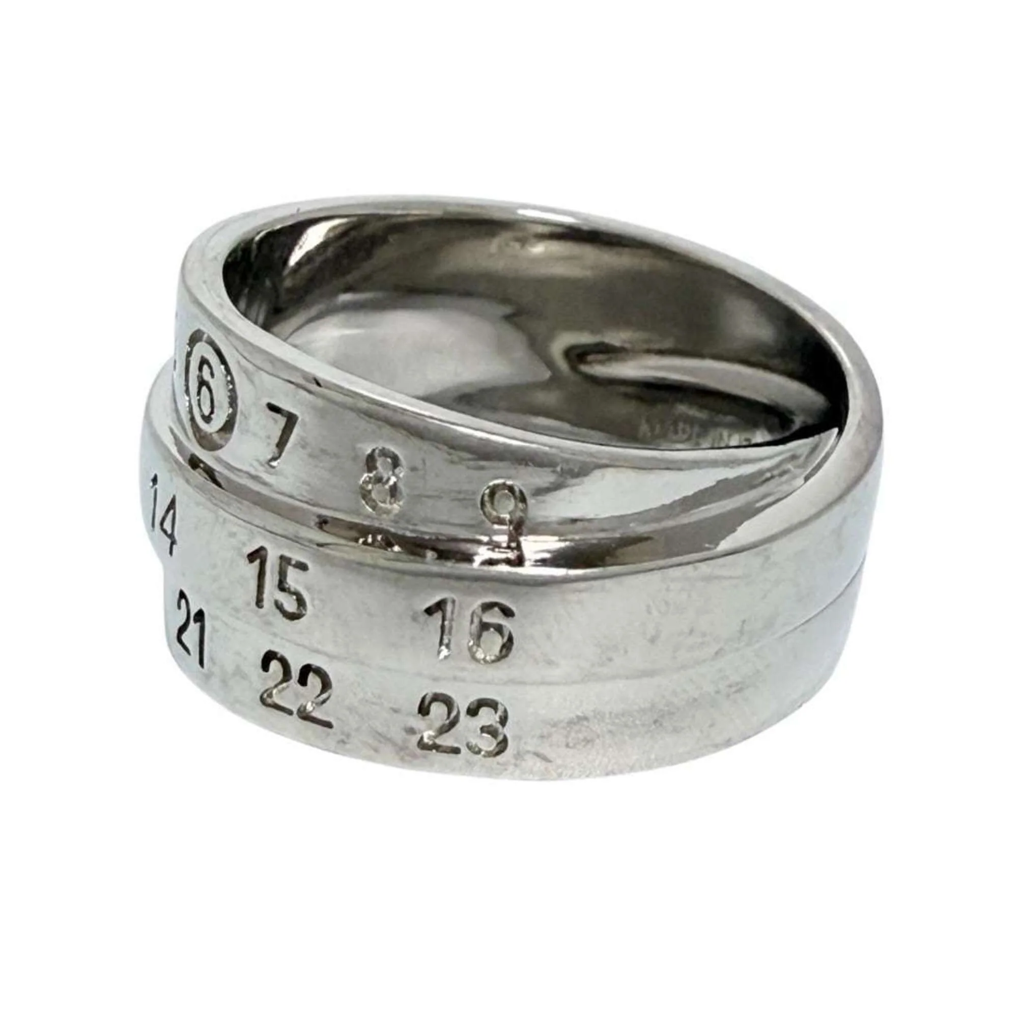 Triple Numeric Band Ring Metal - Image 3