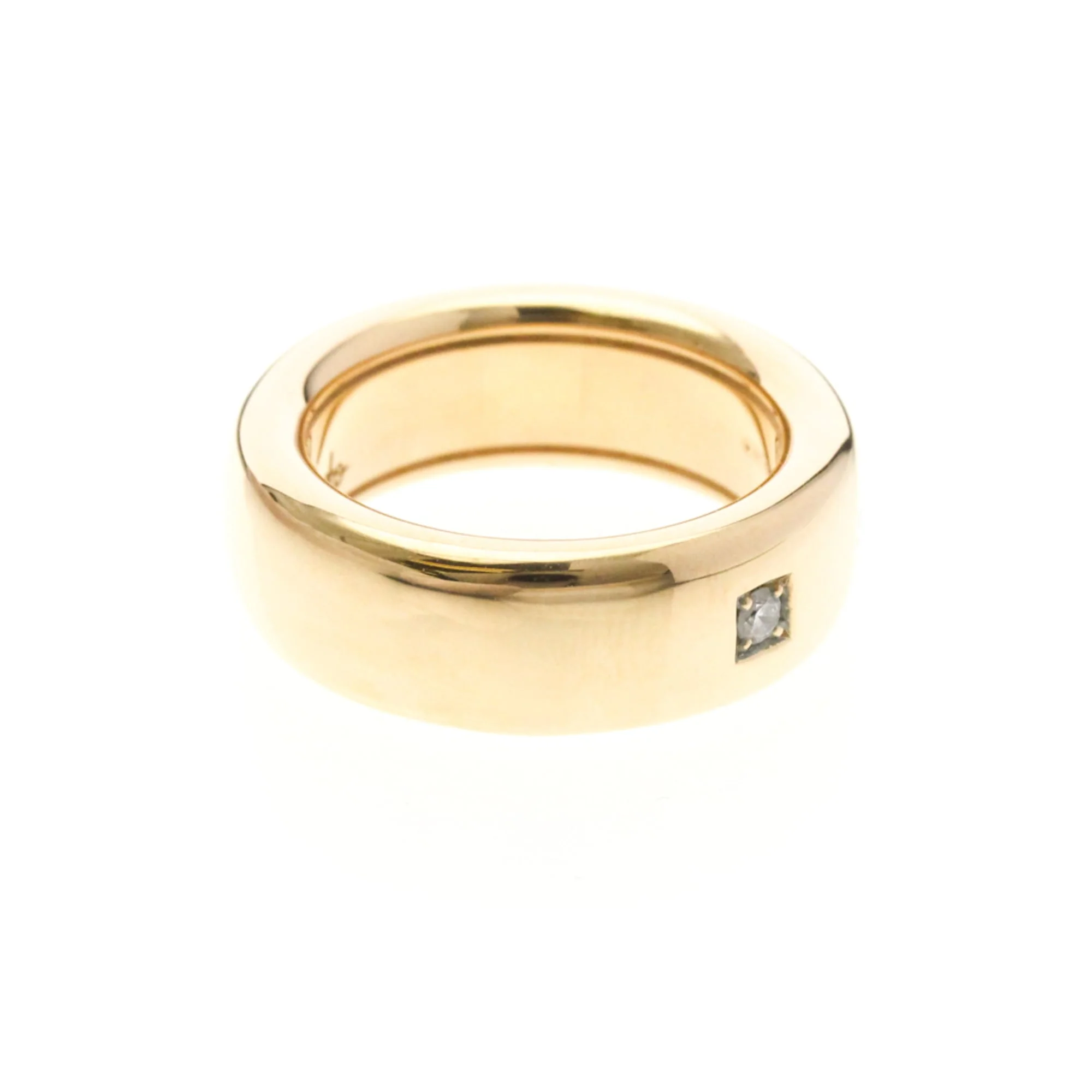 Iconica Slim Ring 18K Rose Gold and Diamond - Image 4