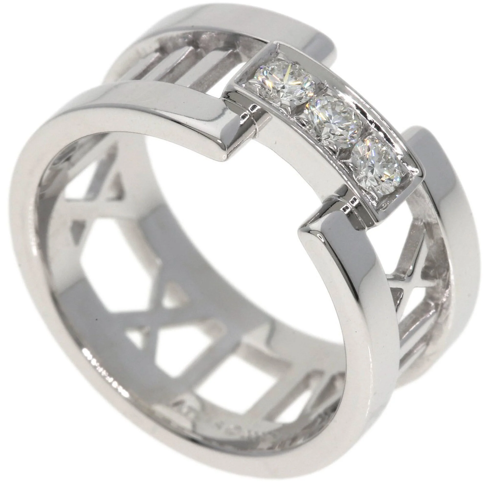 Atlas Ring 18K White Gold