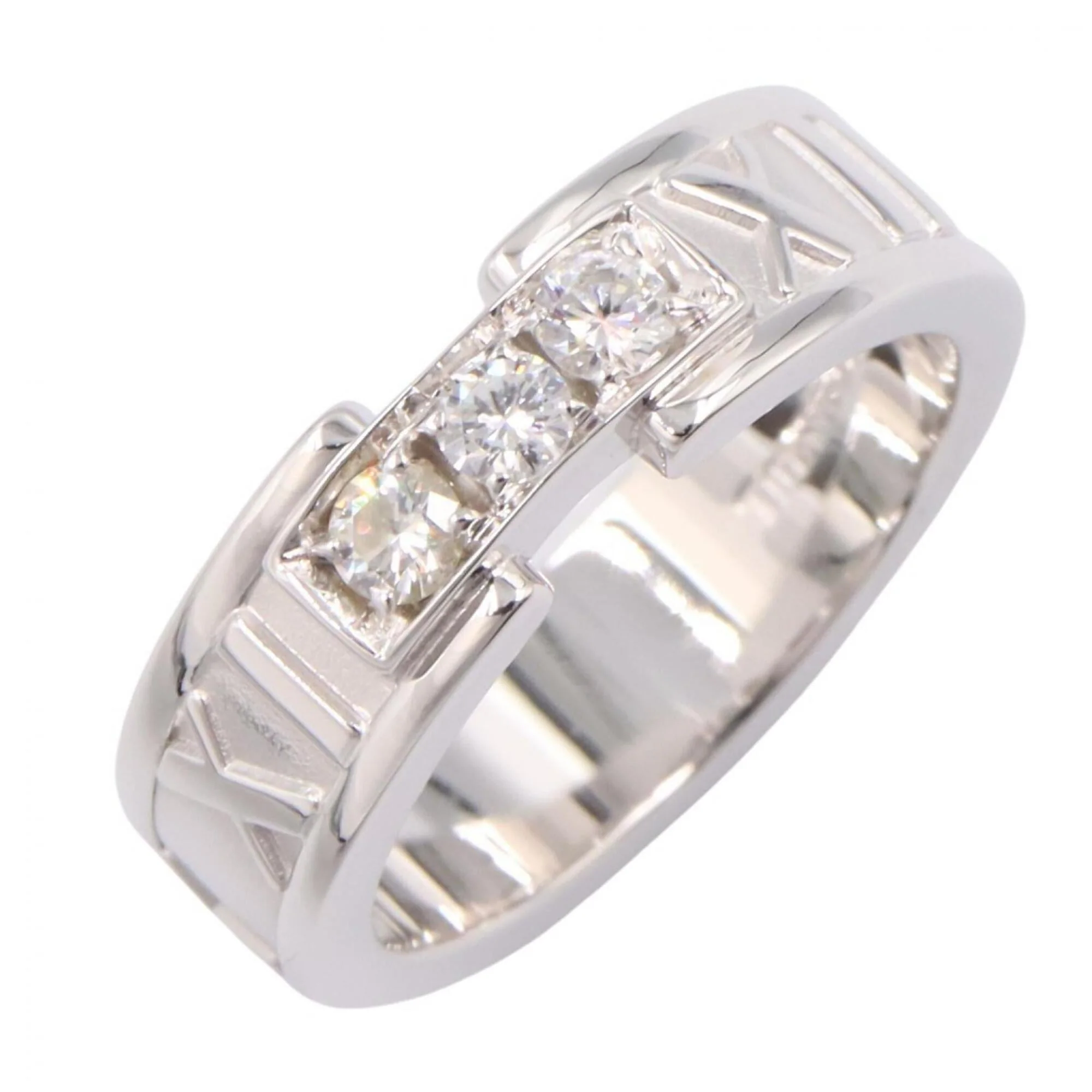 Atlas Ring Sterling Silver with 18K White Gold