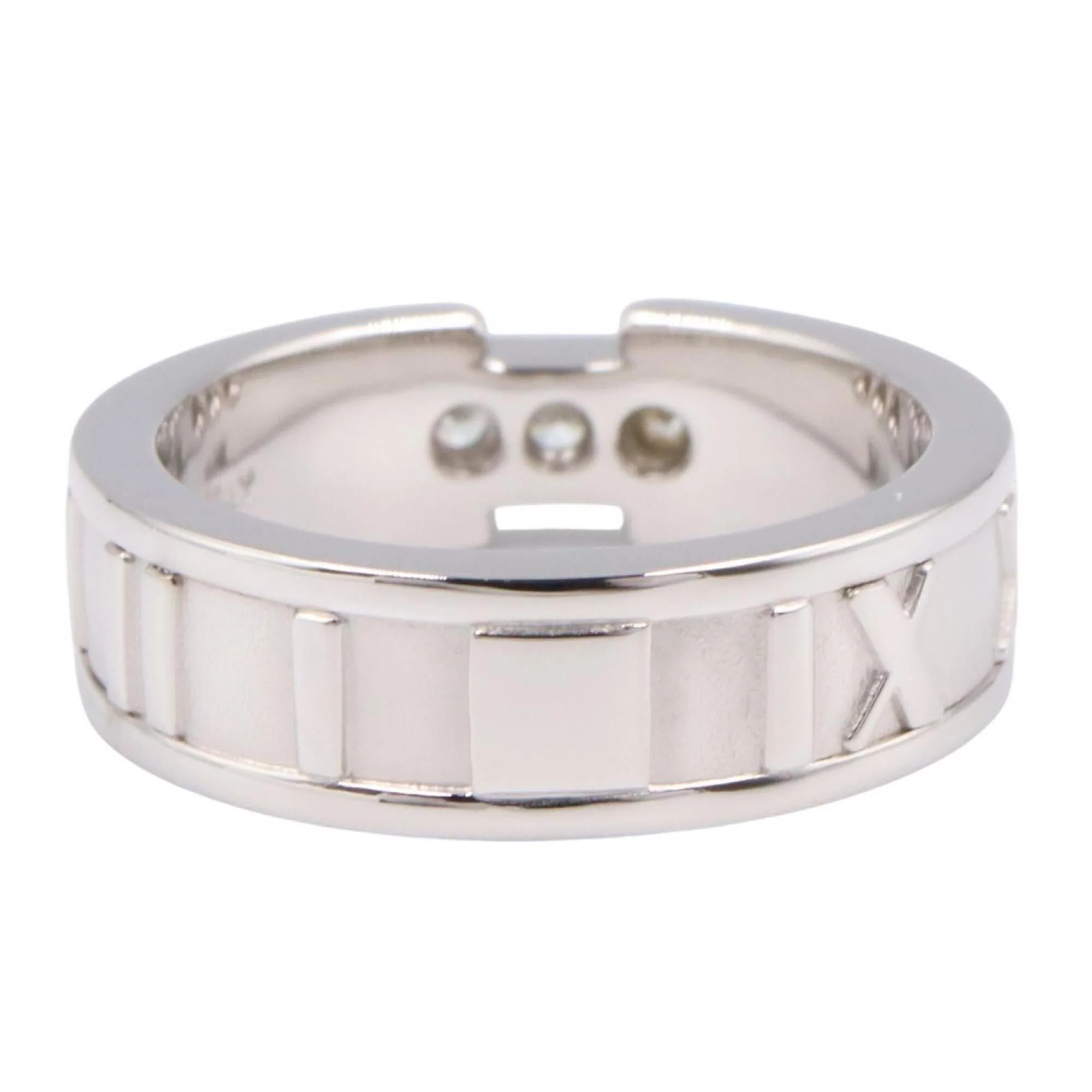 Atlas Ring Sterling Silver with 18K White Gold - Image 3