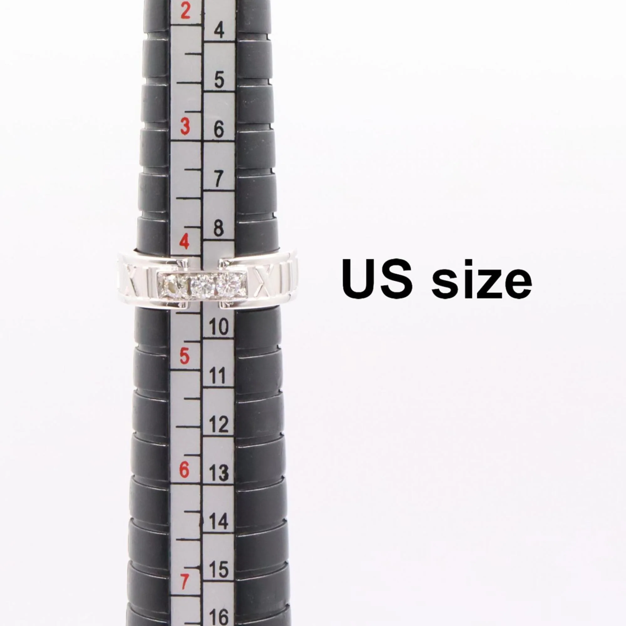Atlas Ring Sterling Silver with 18K White Gold - Image 6