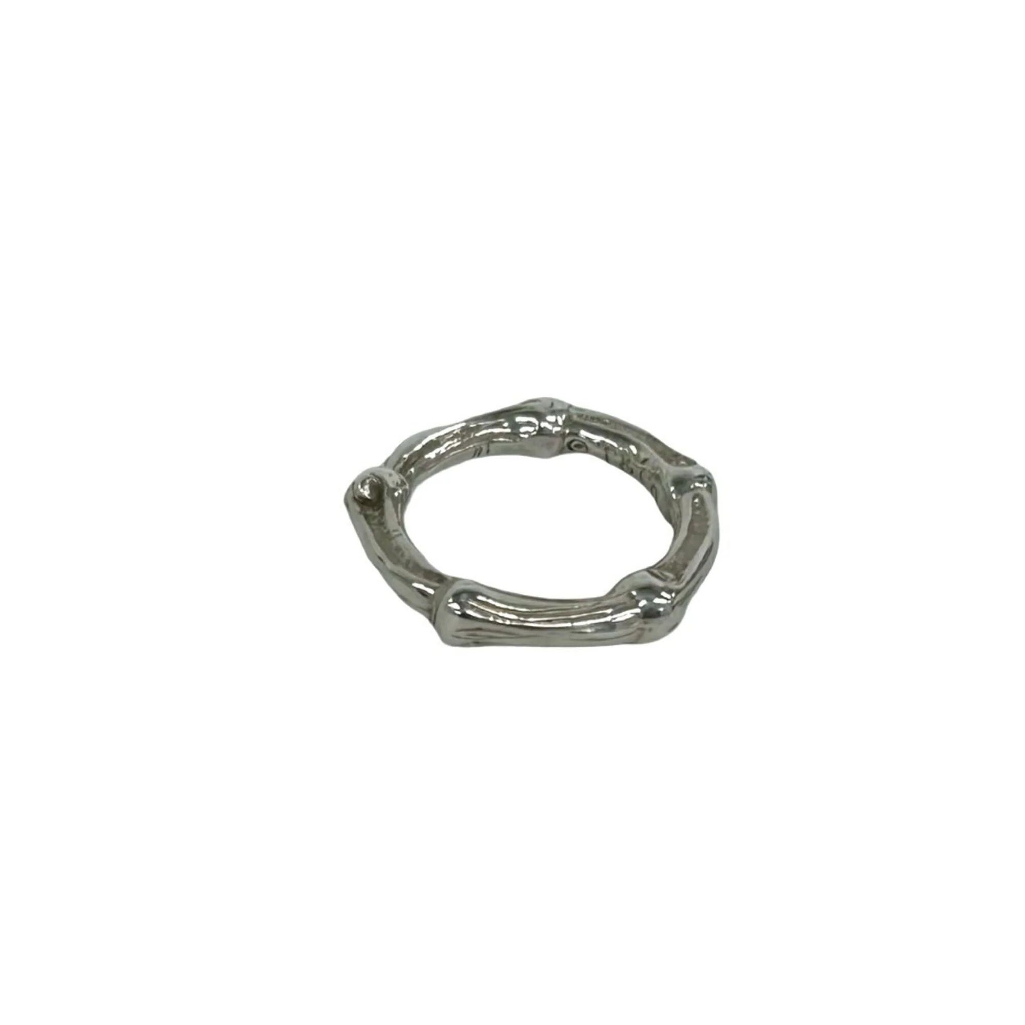 Bamboo Ring Sterling Silver - Image 7