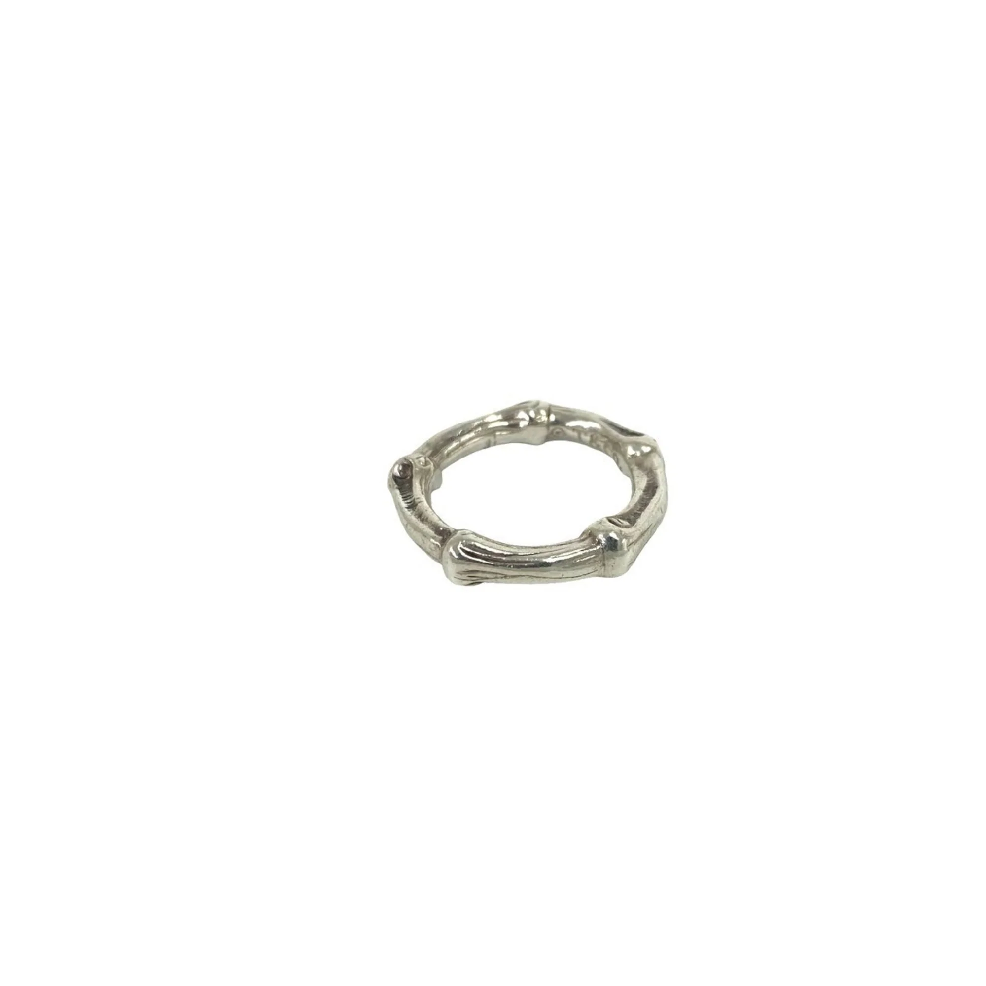Bamboo Ring Sterling Silver - Image 6