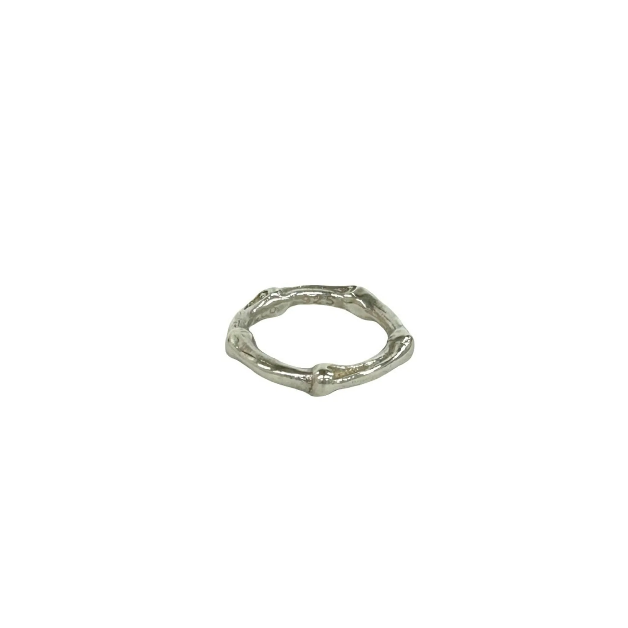 Bamboo Ring Sterling Silver