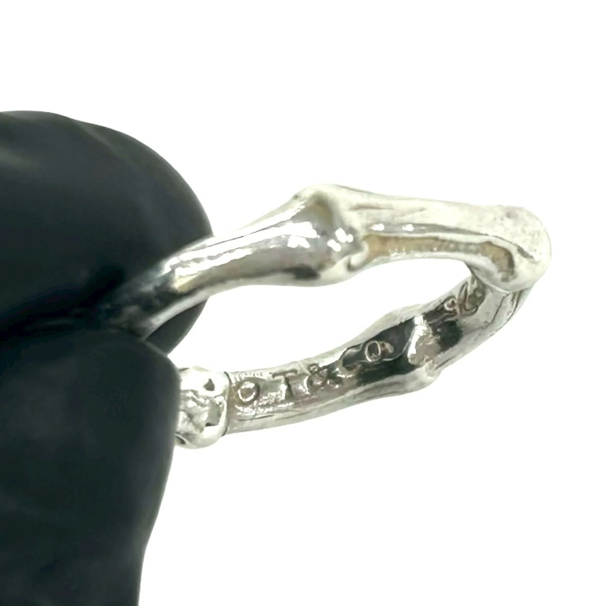Bamboo Ring Sterling Silver - Image 3