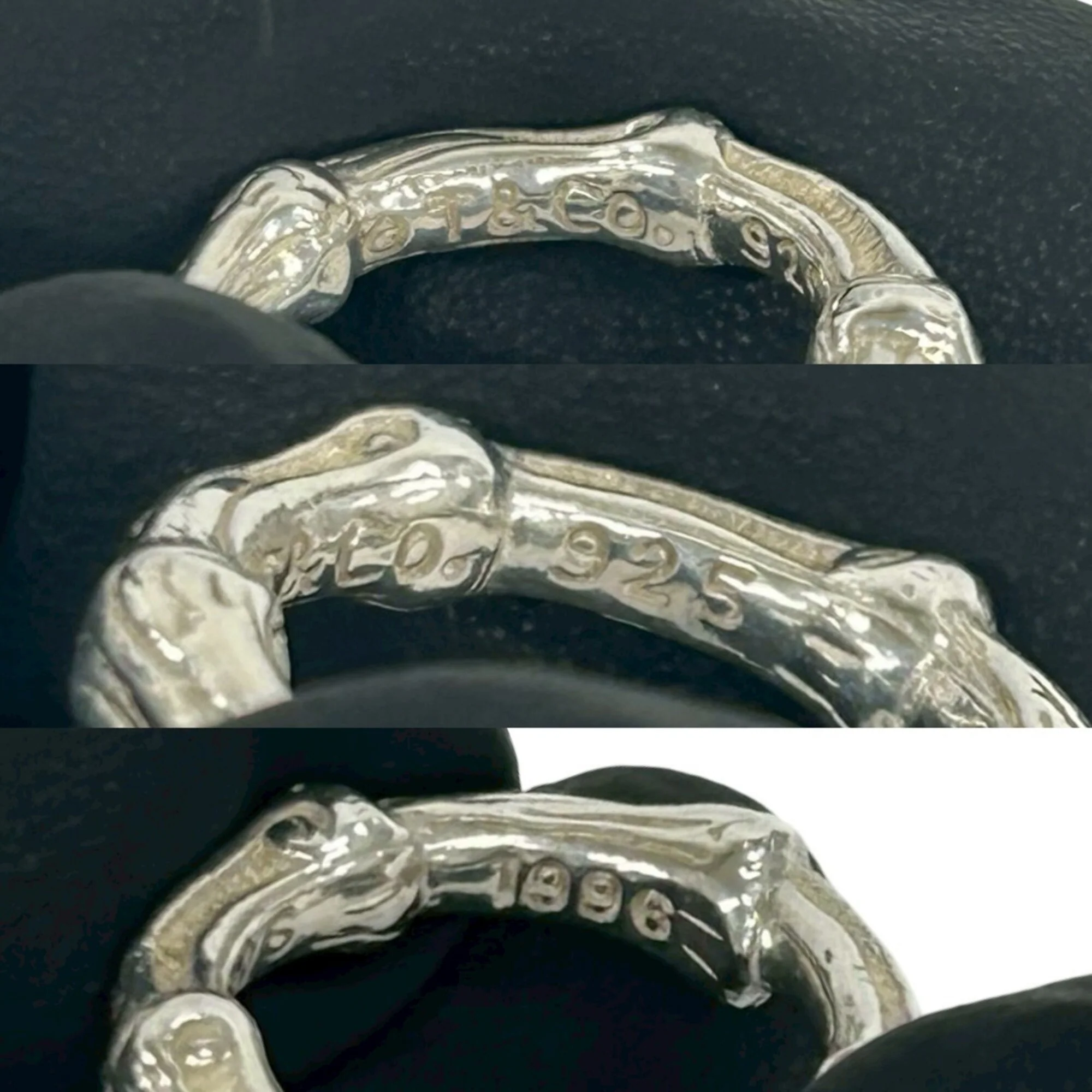 Bamboo Ring Sterling Silver - Image 3