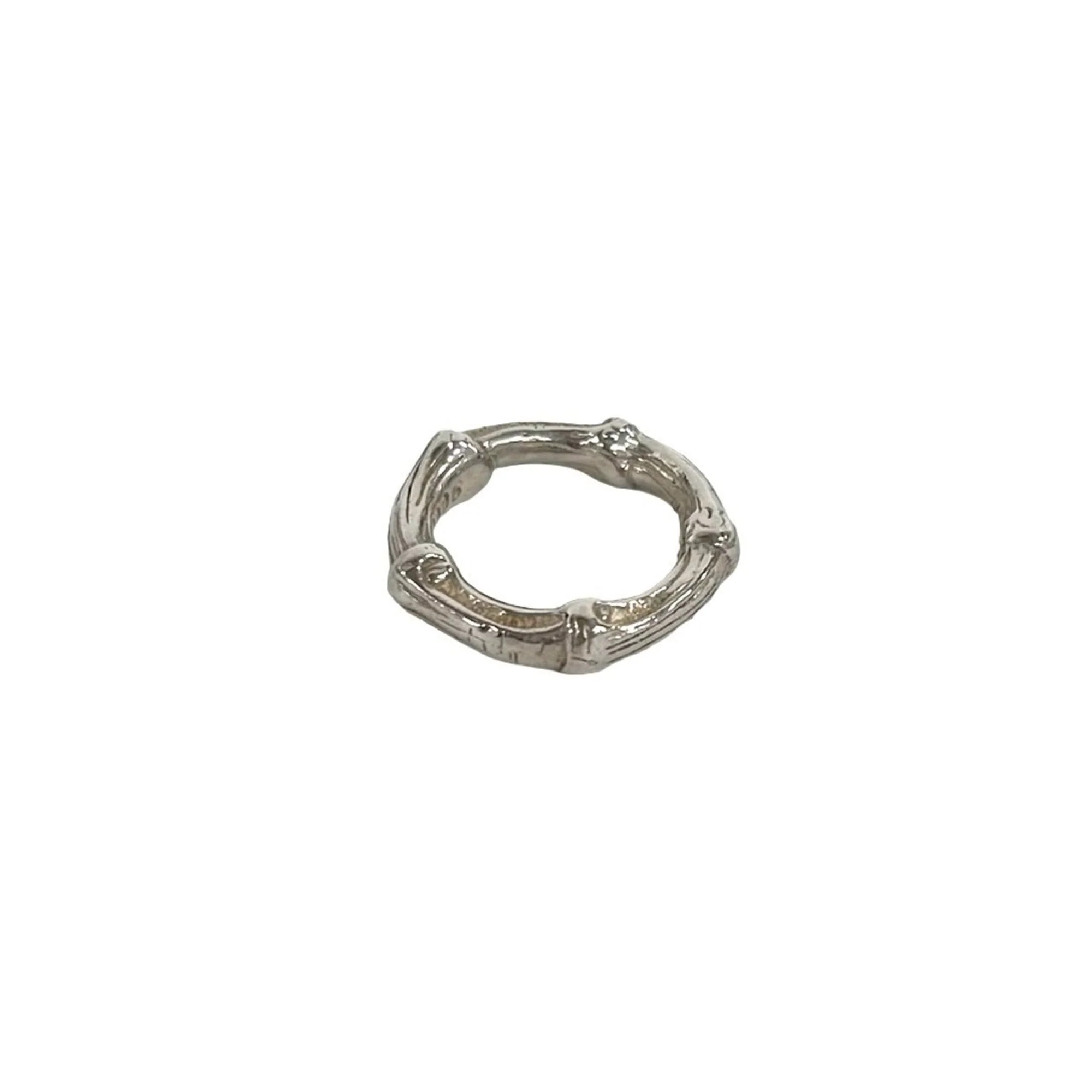 Bamboo Ring Sterling Silver - Image 4