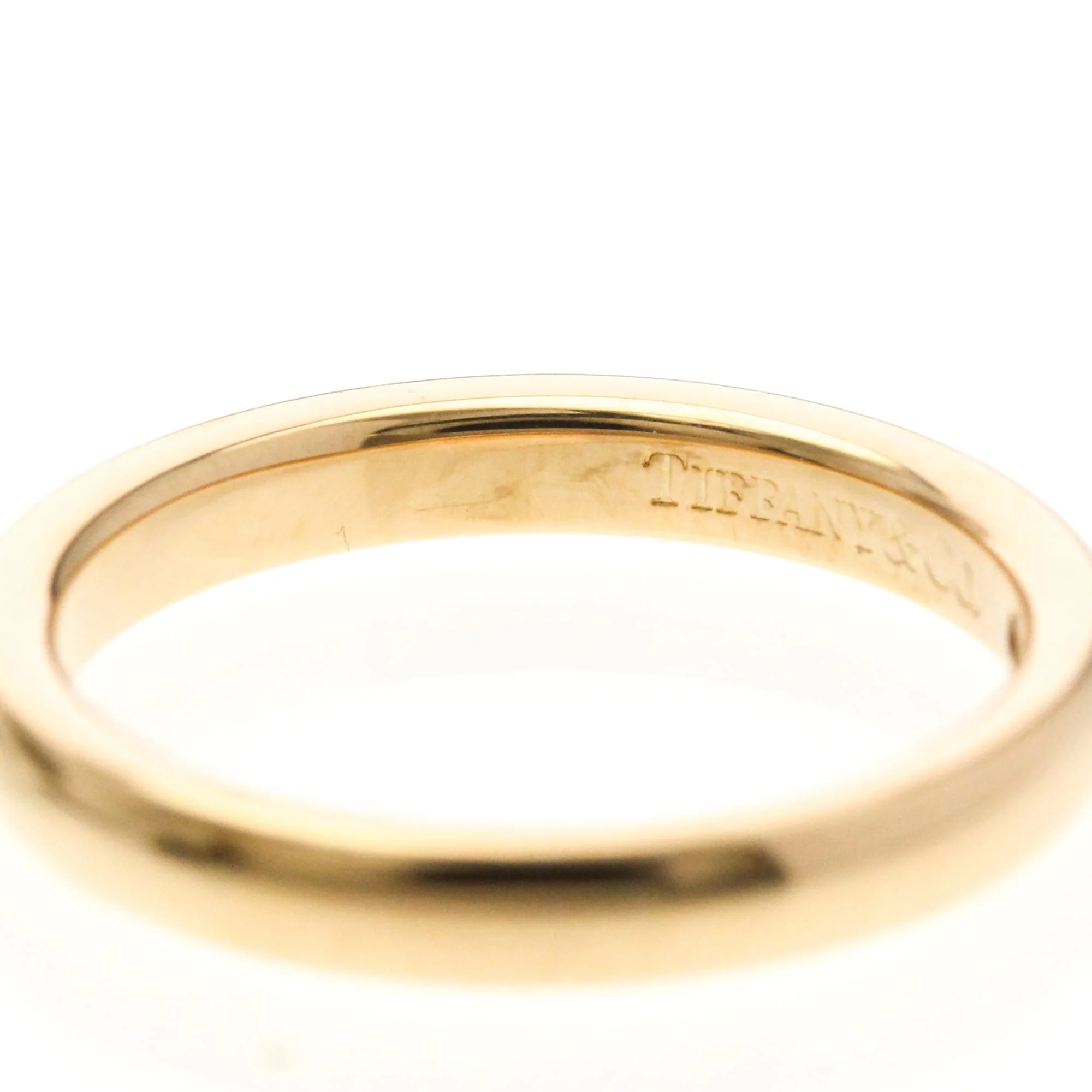 Band Ring 18K Rose Gold with Diamond - Image 8