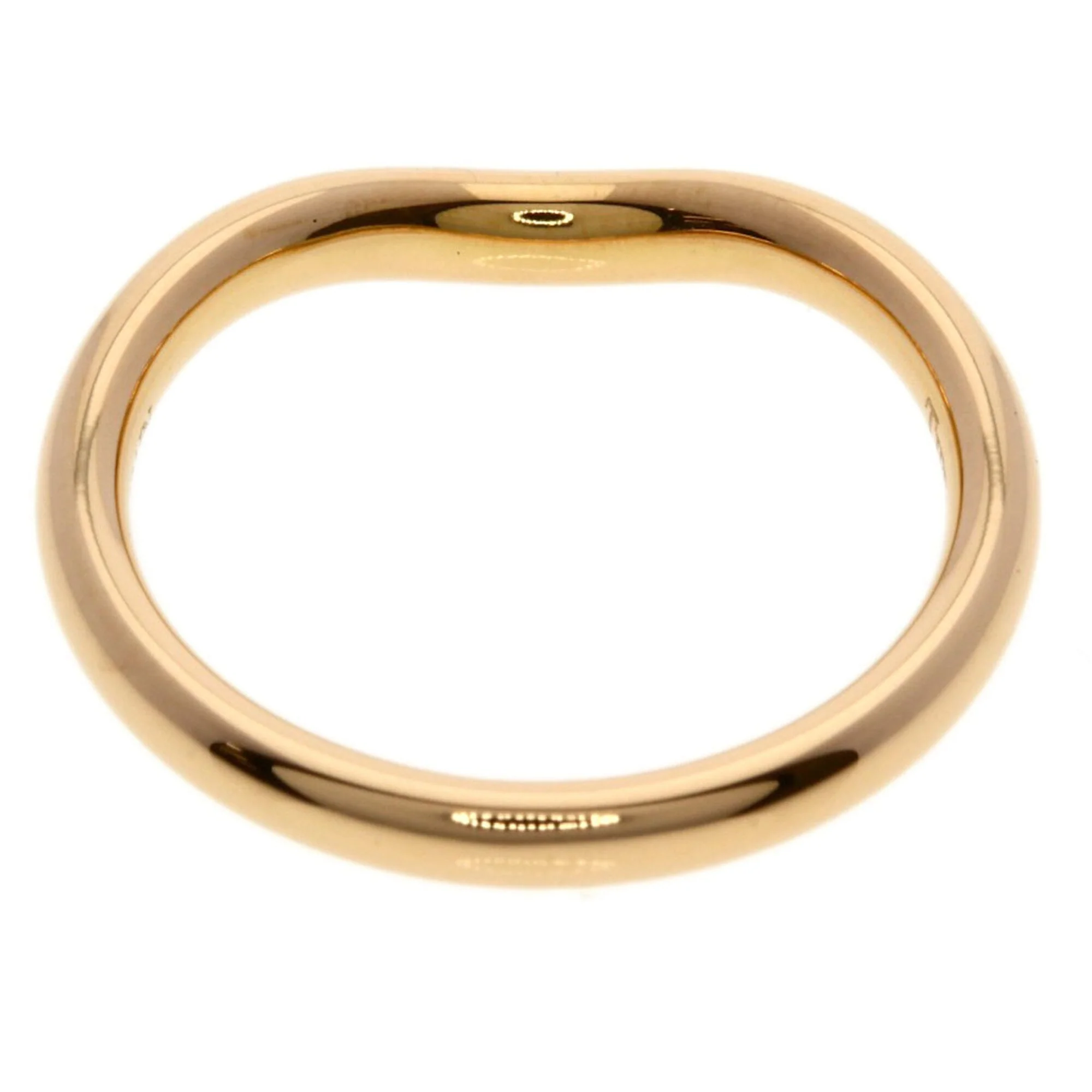 Band Ring 18K Rose Gold with Diamond - Image 4