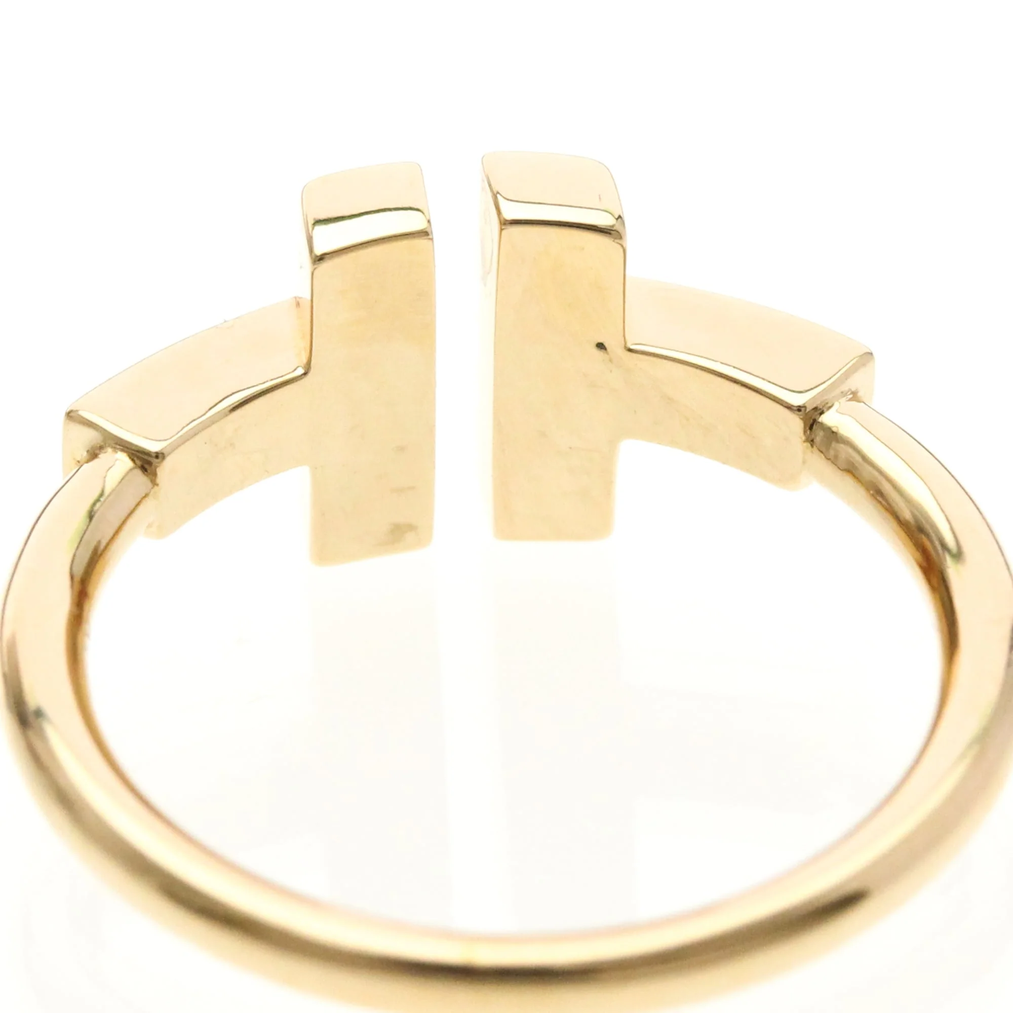 Band Ring 18K Rose Gold with Mother of Pearl - Image 7