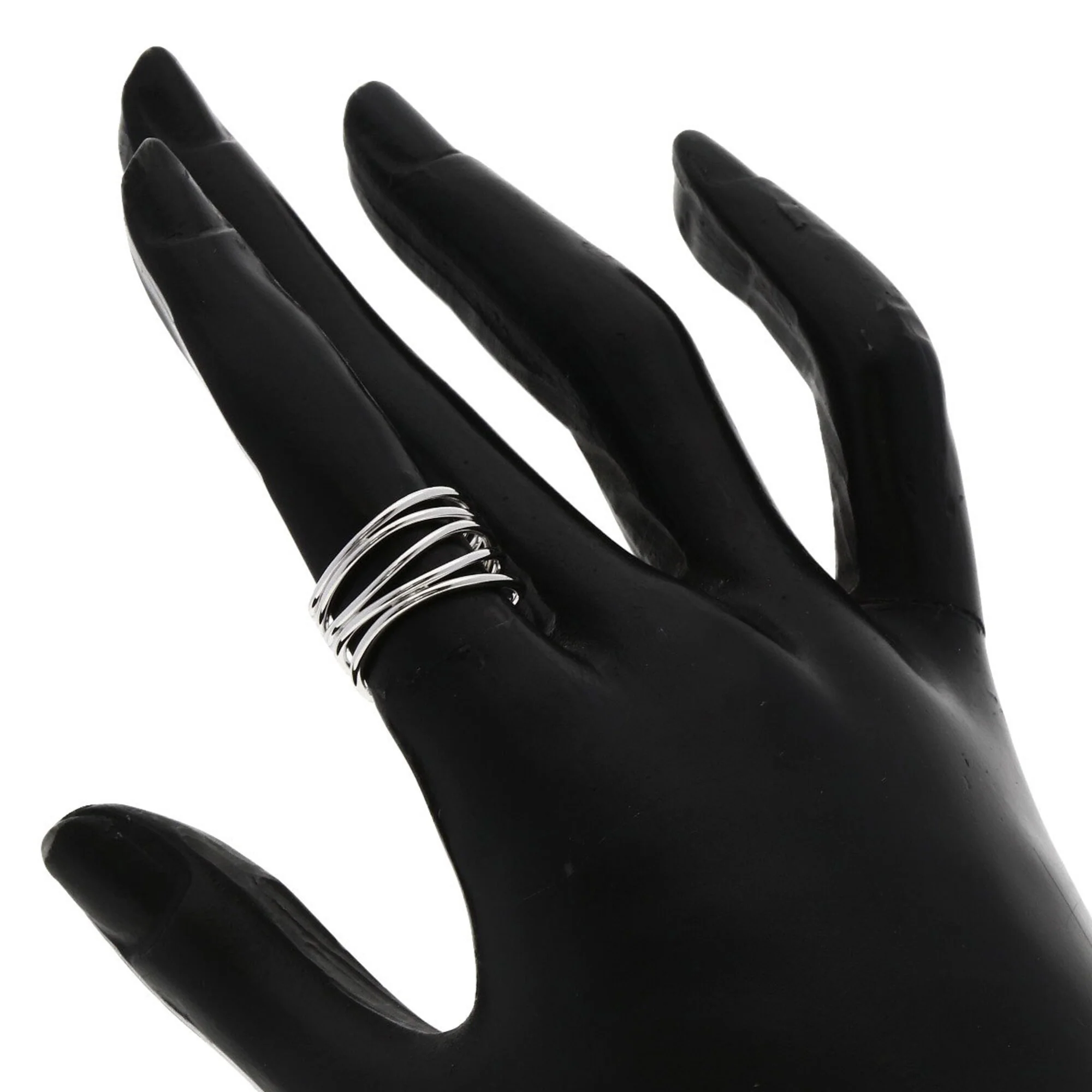 Band Ring 18K White Gold - Image 5