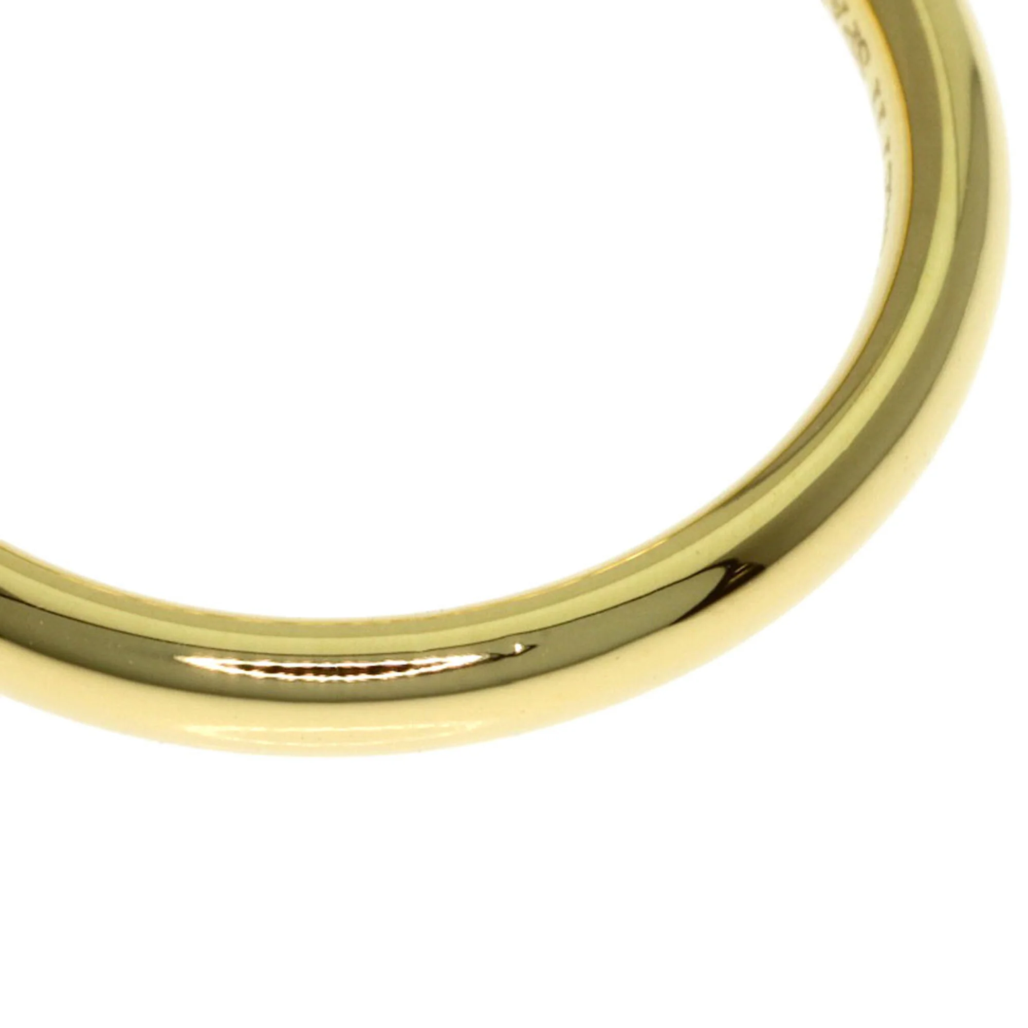 Band Ring 18K Yellow Gold and Diamond - Image 9