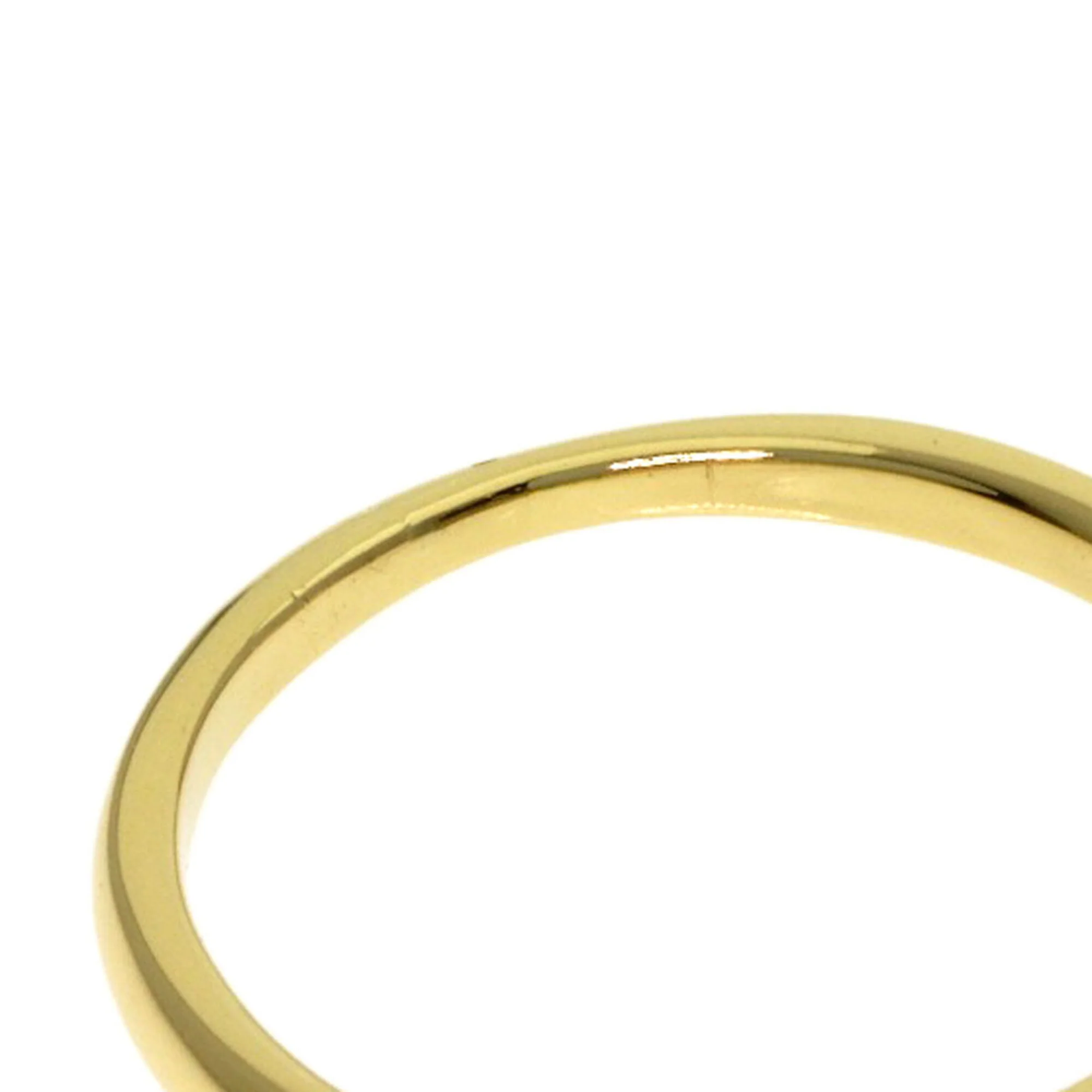 Band Ring 18K Yellow Gold and Emerald - Image 7