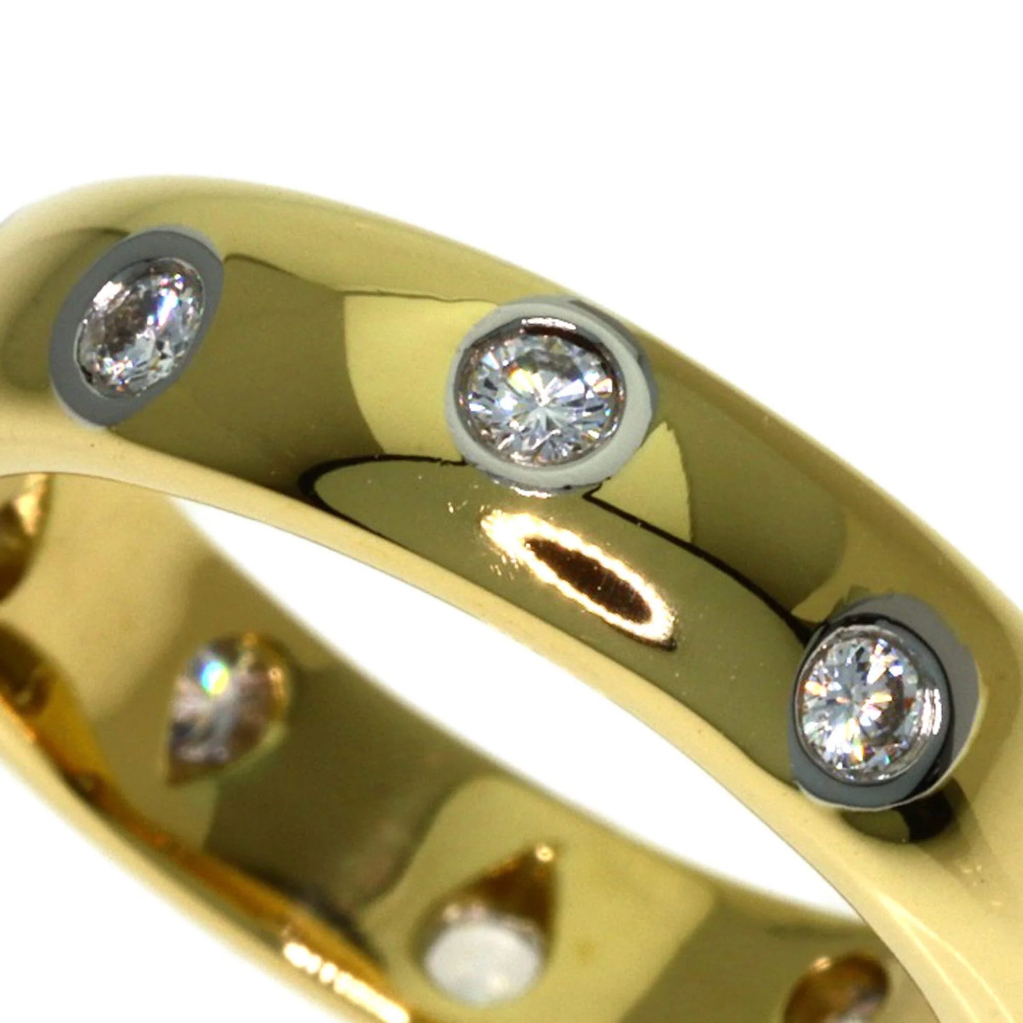 Band Ring Platinum and 18K Yellow Gold - Image 6