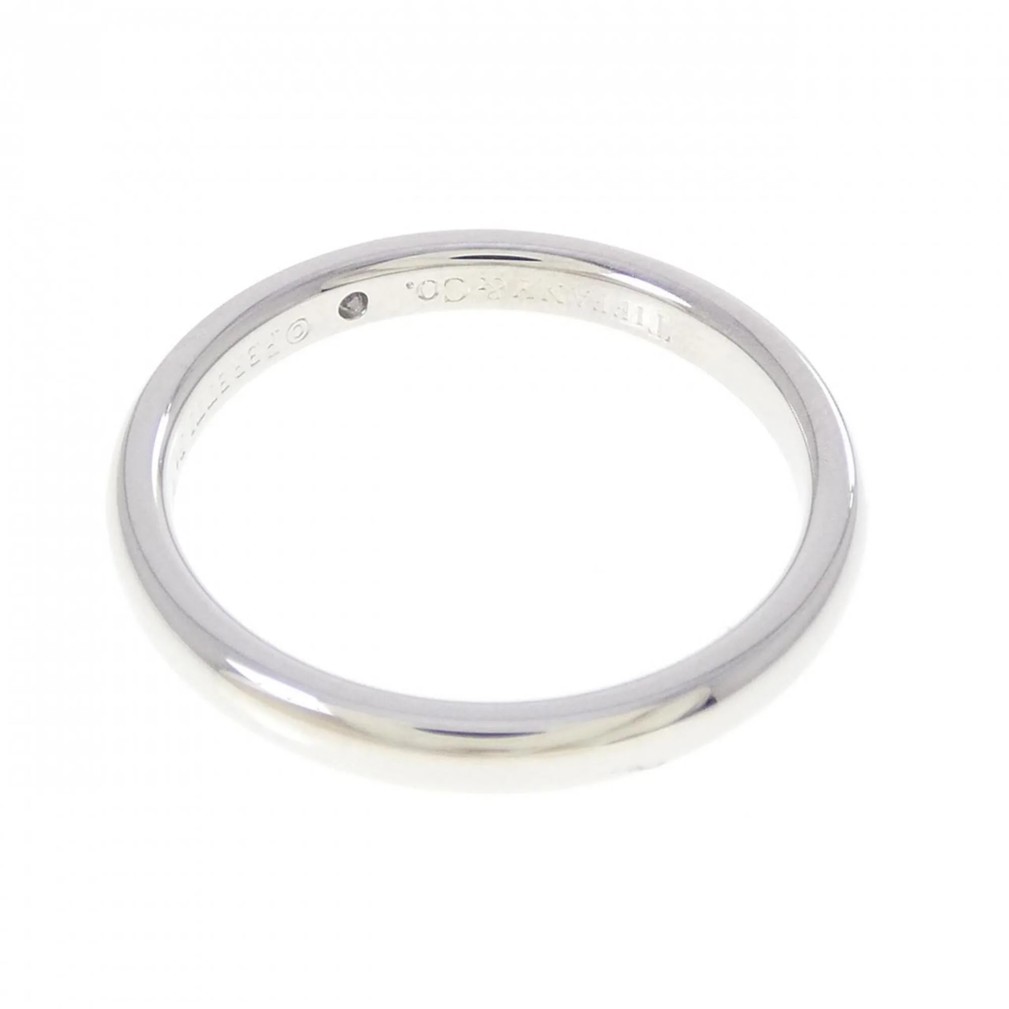 Band Ring Platinum with Diamond - Image 3