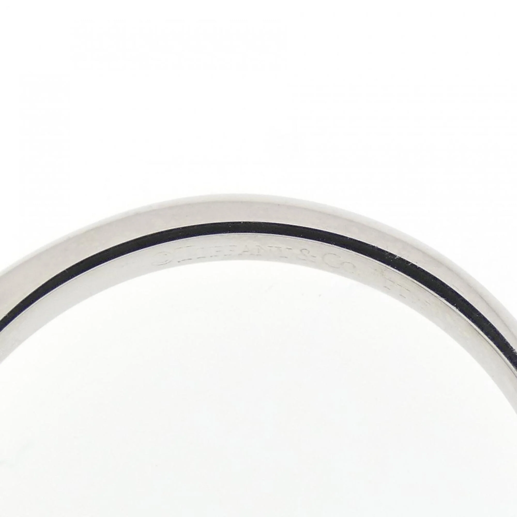 Band Ring Platinum with Diamond - Image 4