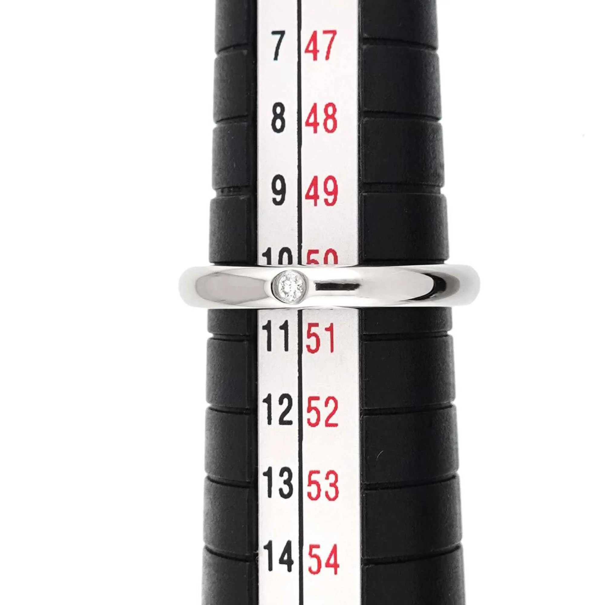 Band Ring Platinum with Diamond - Image 6