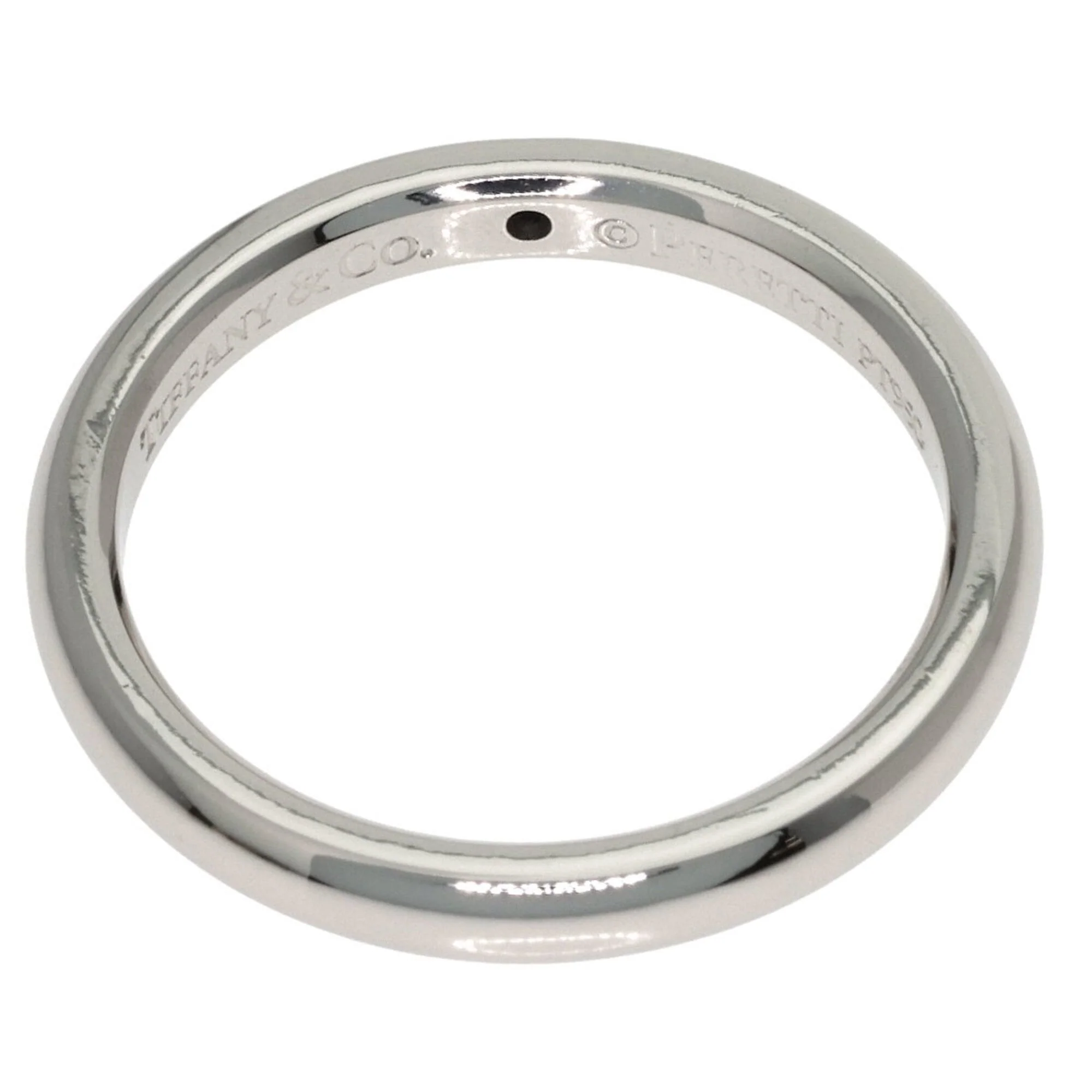 Band Ring Platinum with Diamond - Image 4