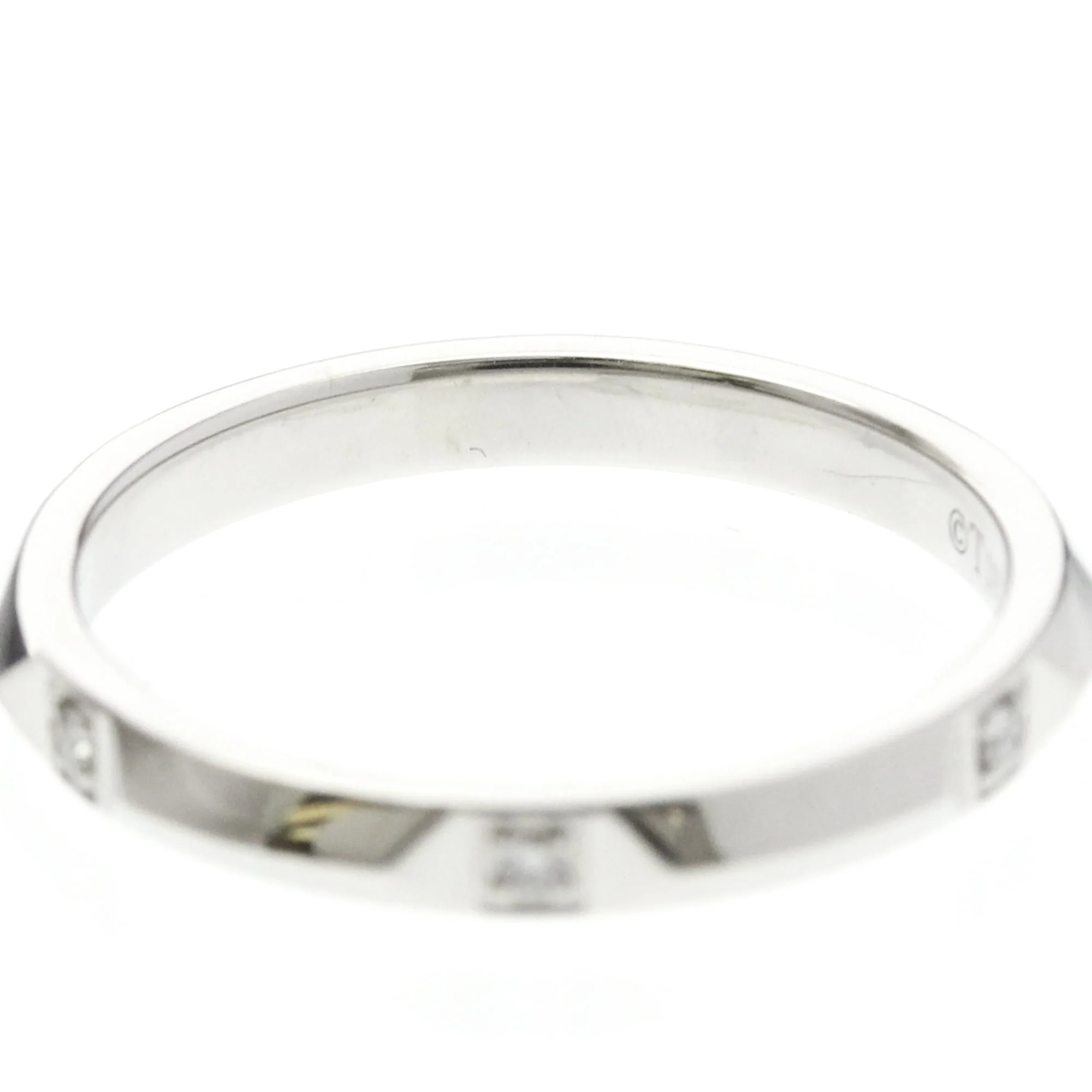 Band Ring Platinum with Diamond - Image 6