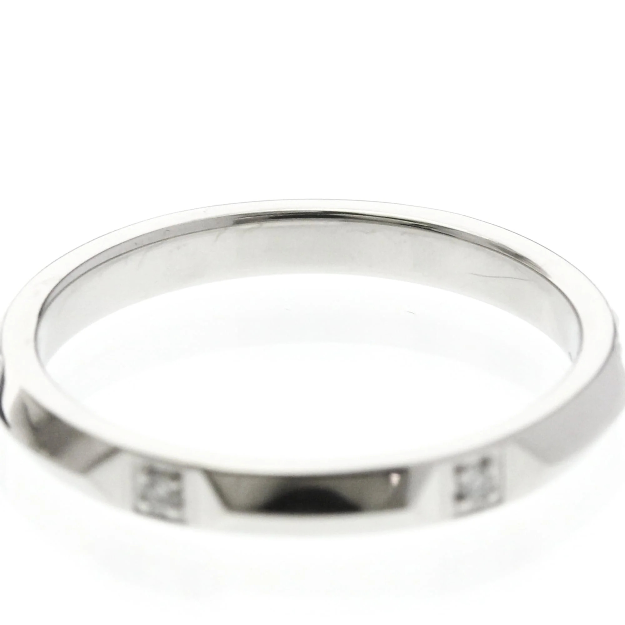 Band Ring Platinum with Diamond - Image 7