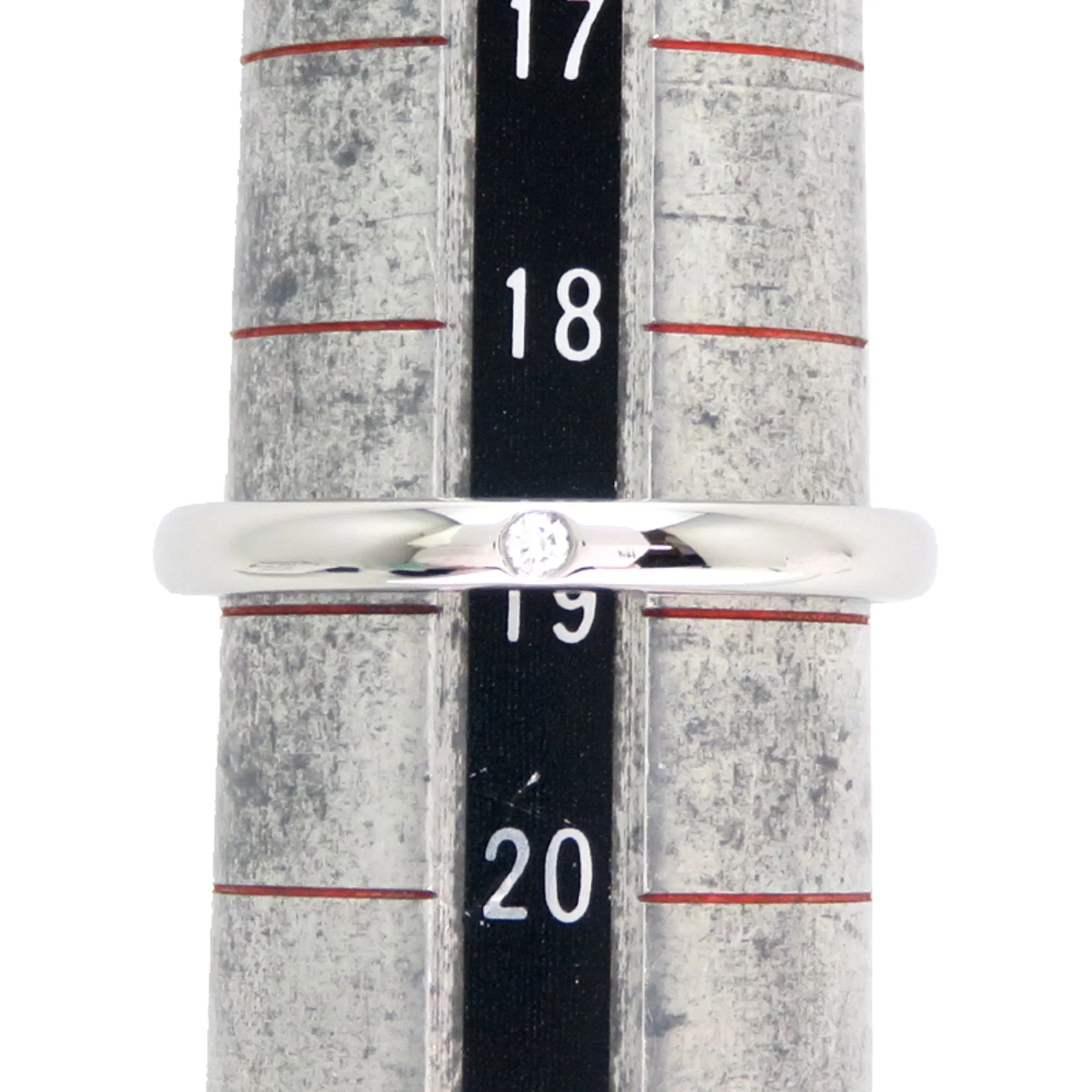 Band Ring Platinum with Diamond - Image 6