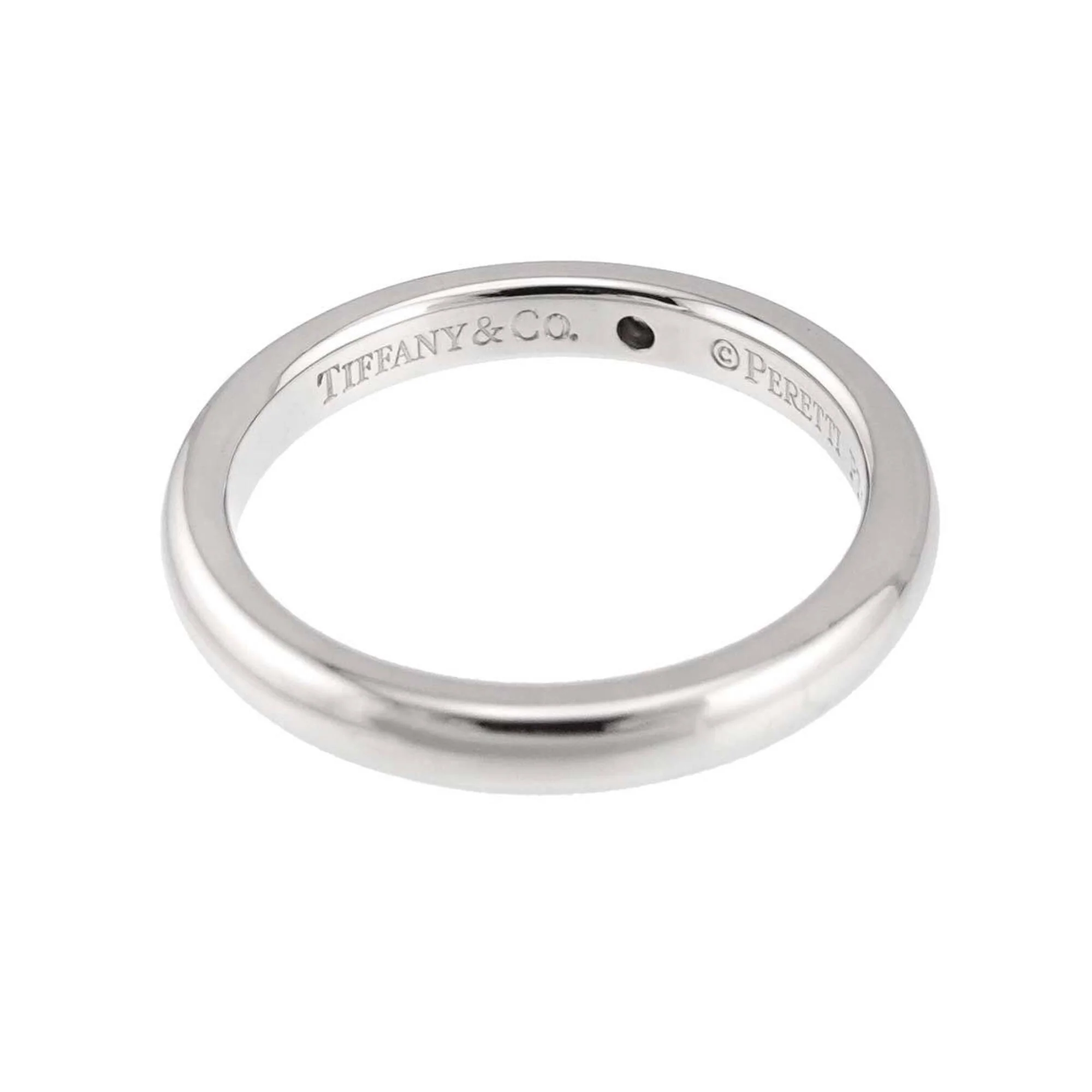 Band Ring Platinum with Diamond - Image 3