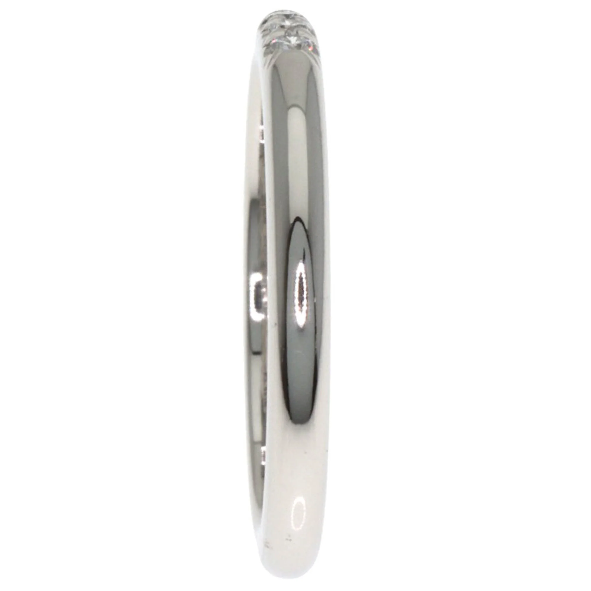 Band Ring Platinum with Diamond - Image 3
