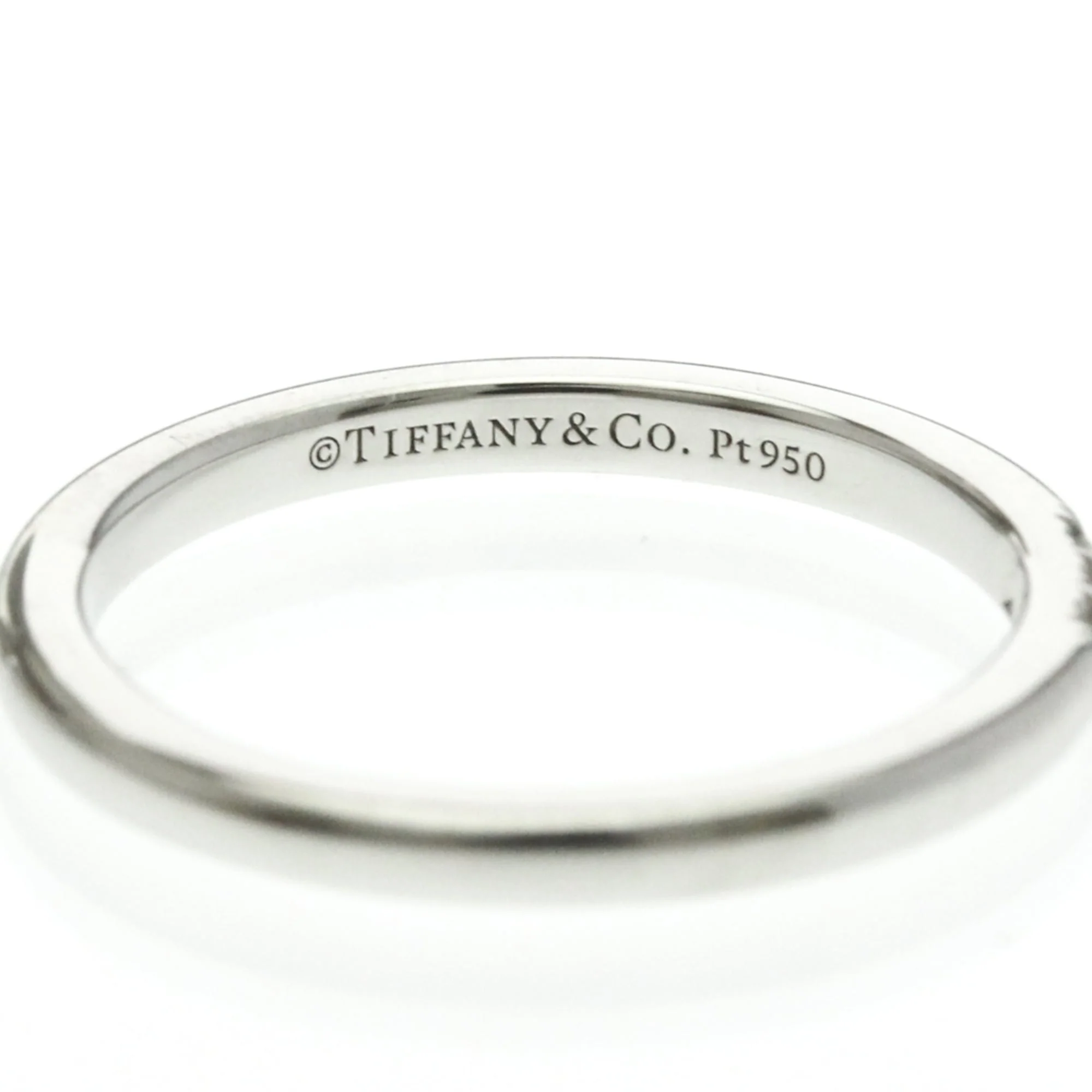 Band Ring Platinum with Diamond - Image 8