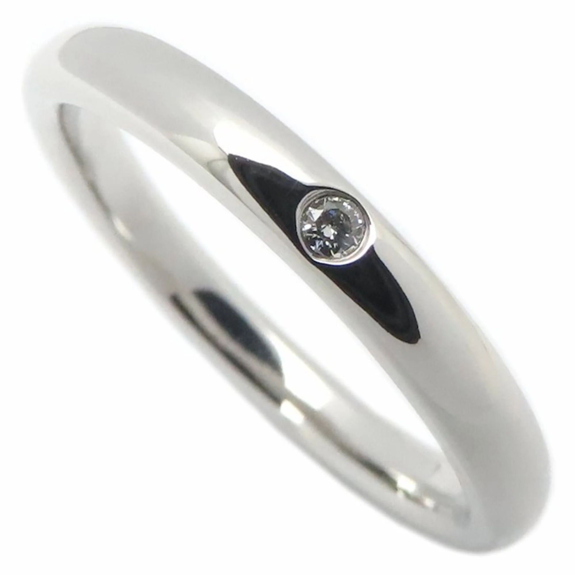 Band Ring Platinum With Diamond