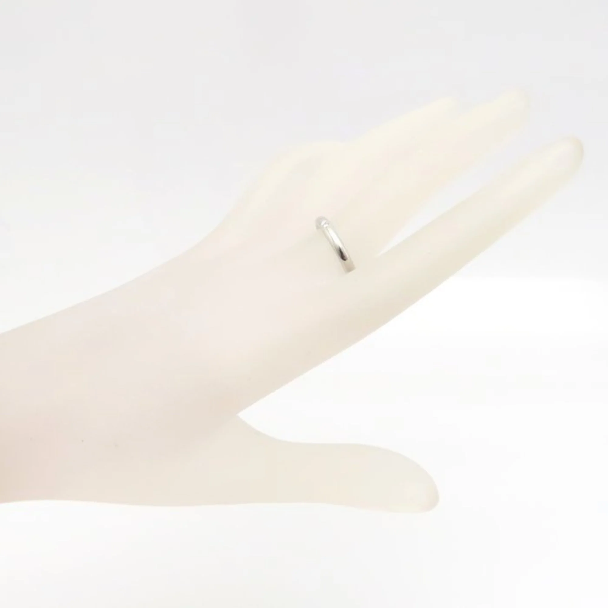 Band Ring Platinum With Diamond - Image 3