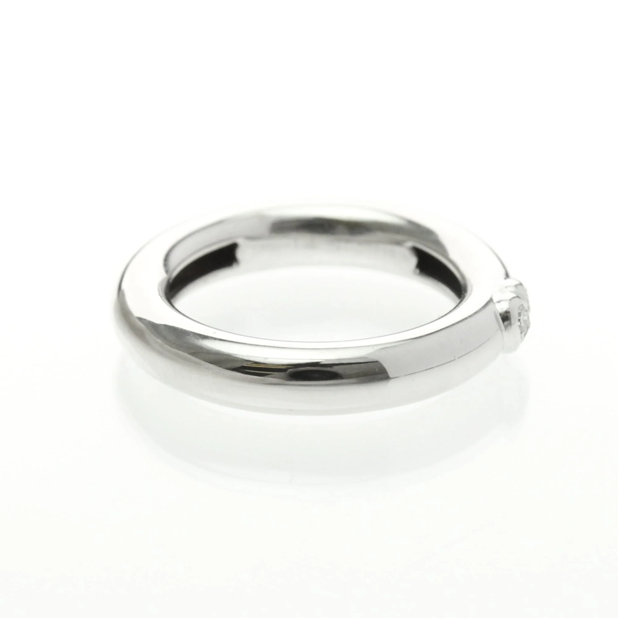 Band Ring Platinum with Diamond - Image 4
