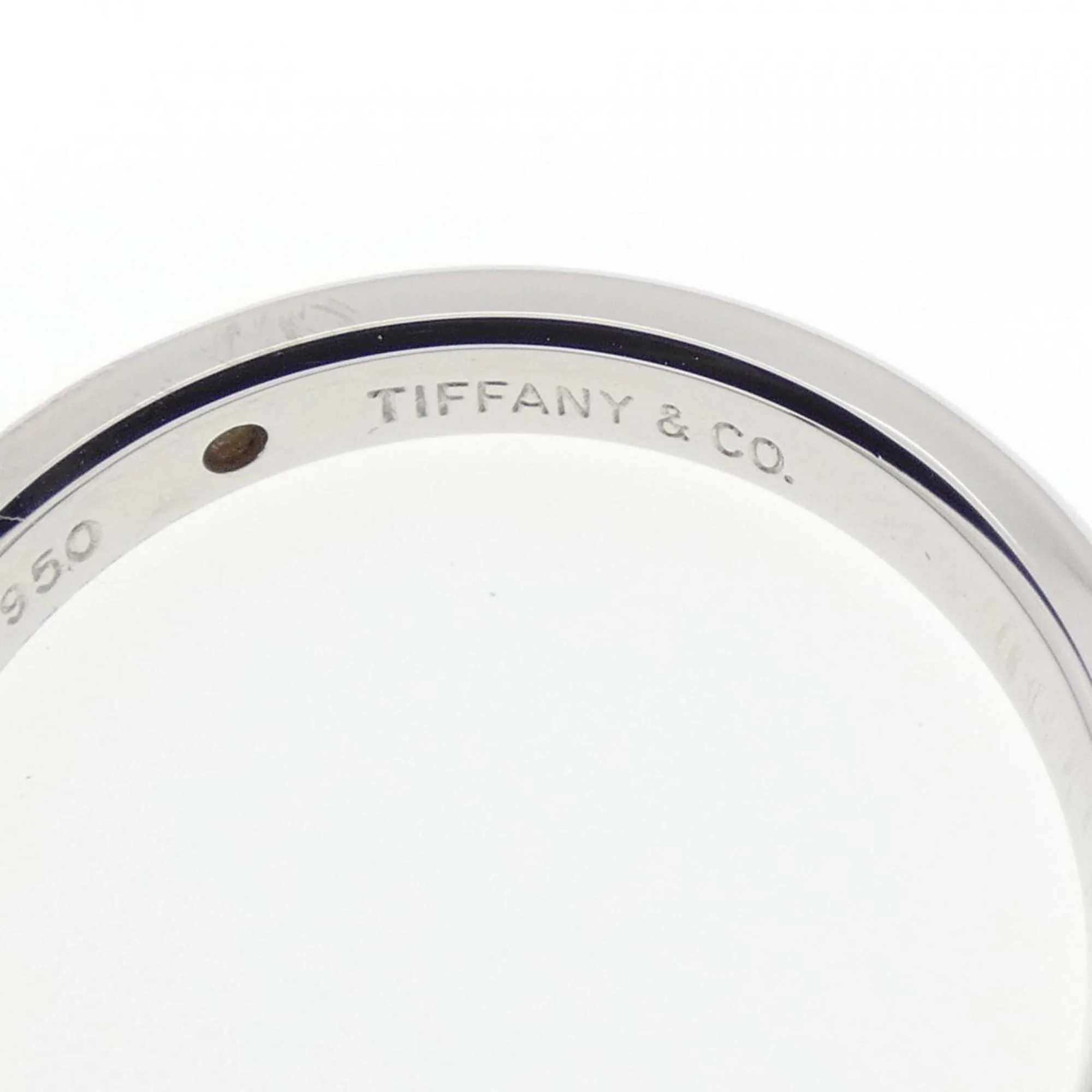 Band Ring Platinum With Diamond - Image 4