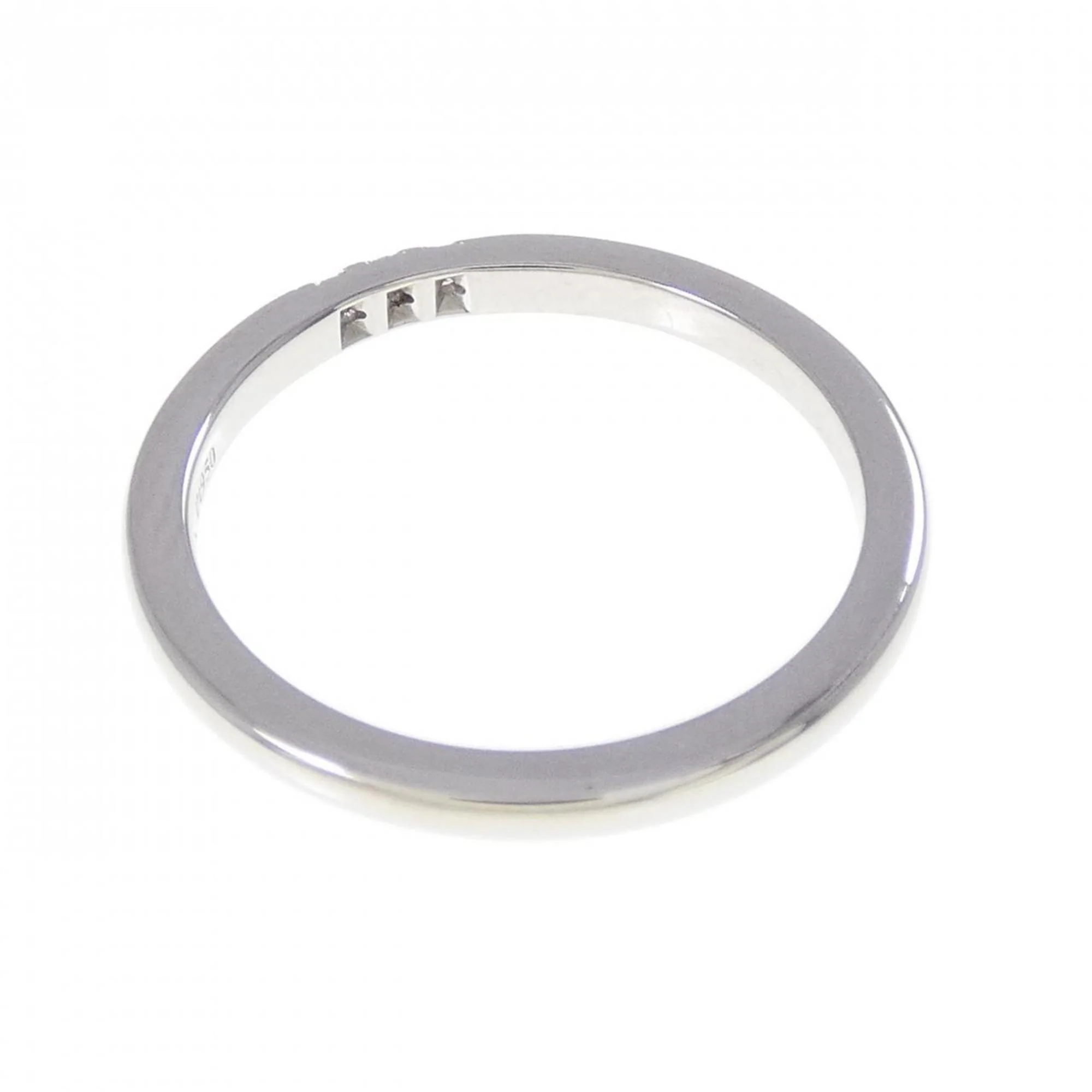 Band Ring Platinum with Diamond - Image 3