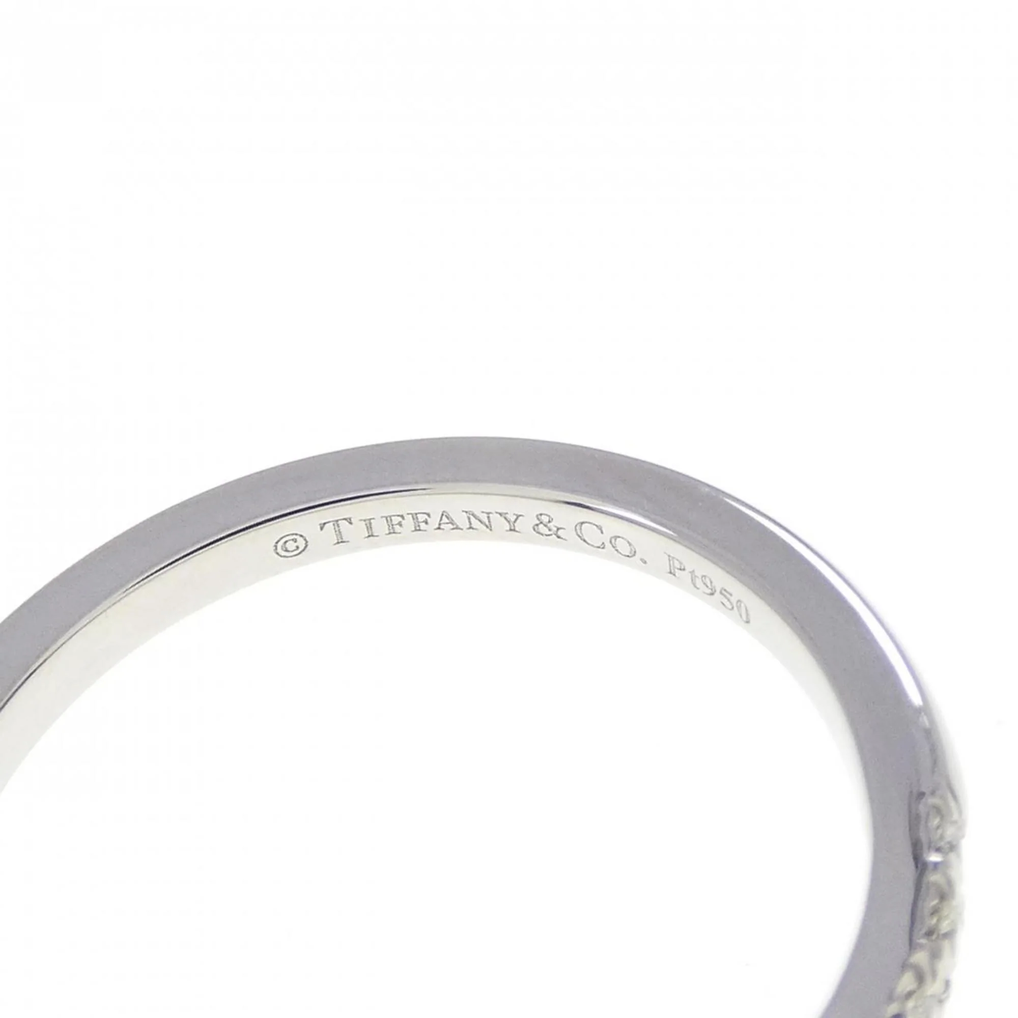 Band Ring Platinum with Diamond - Image 4
