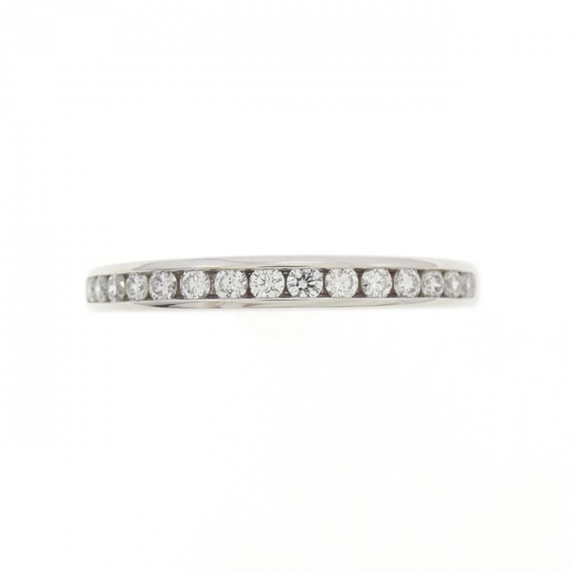 Band Ring Platinum with Diamond - Image 2