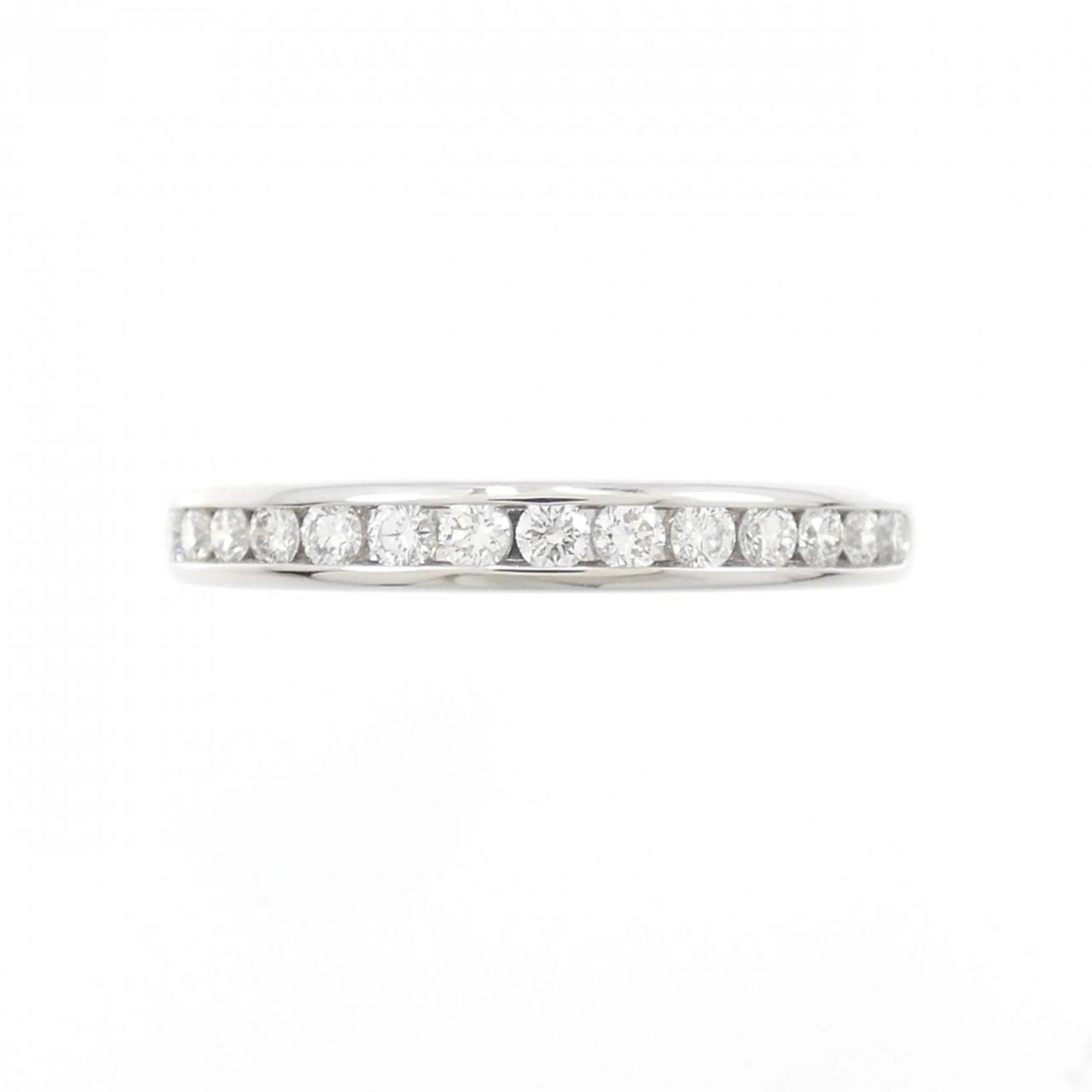 Band Ring Platinum with Diamond - Image 2