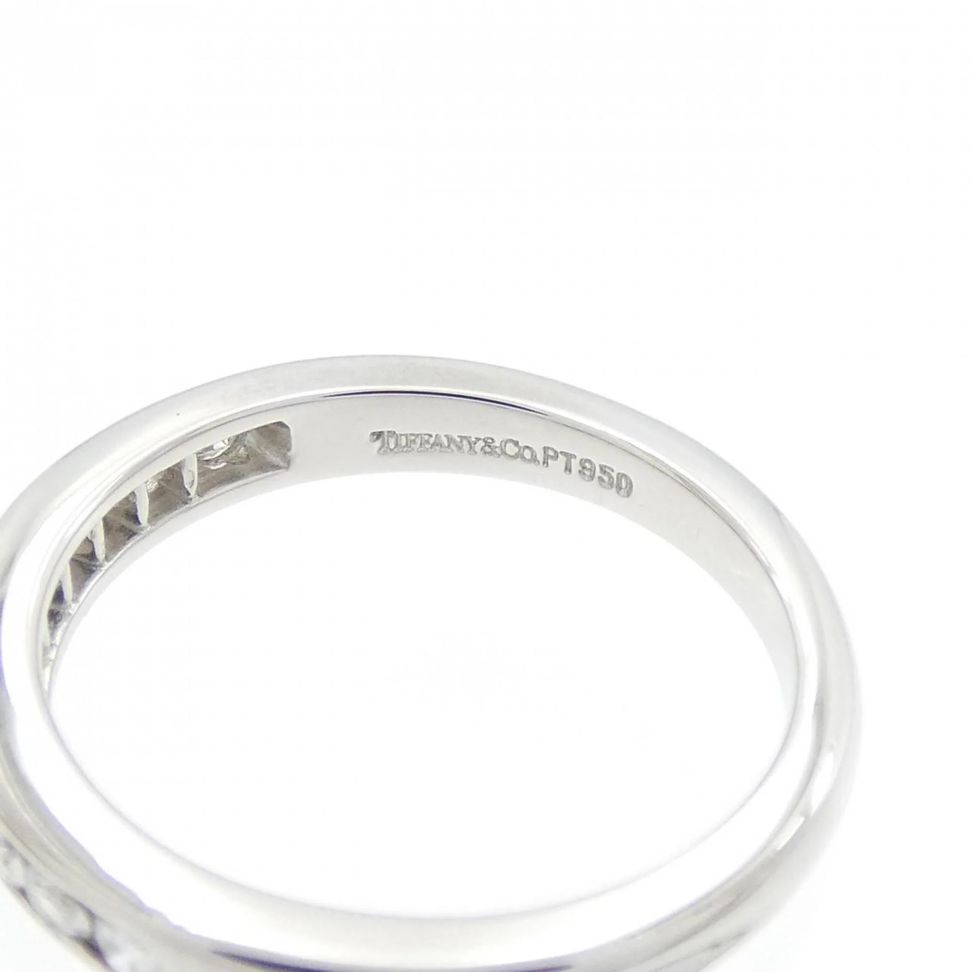 Band Ring Platinum with Diamond - Image 4