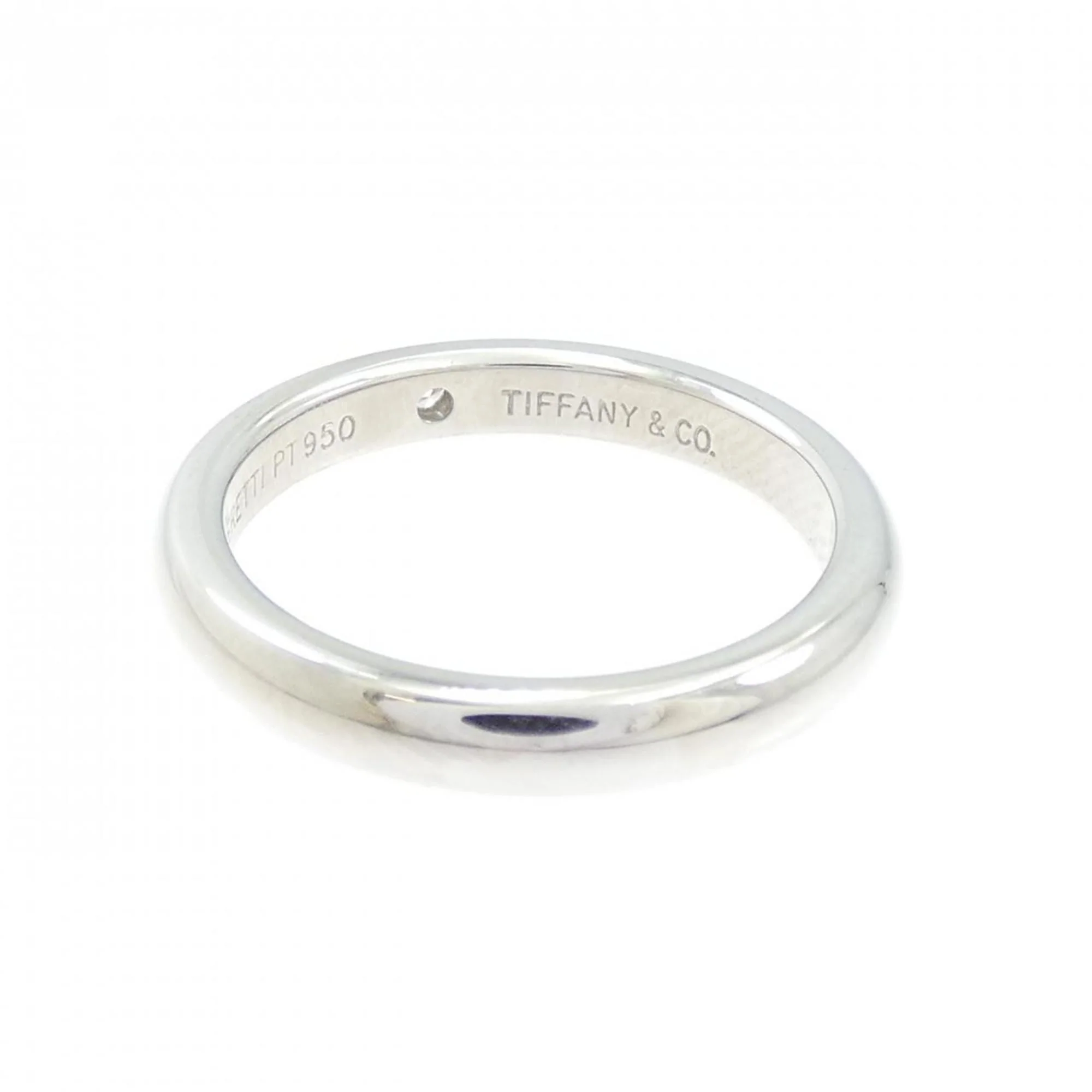 Band Ring Platinum with Diamond - Image 3