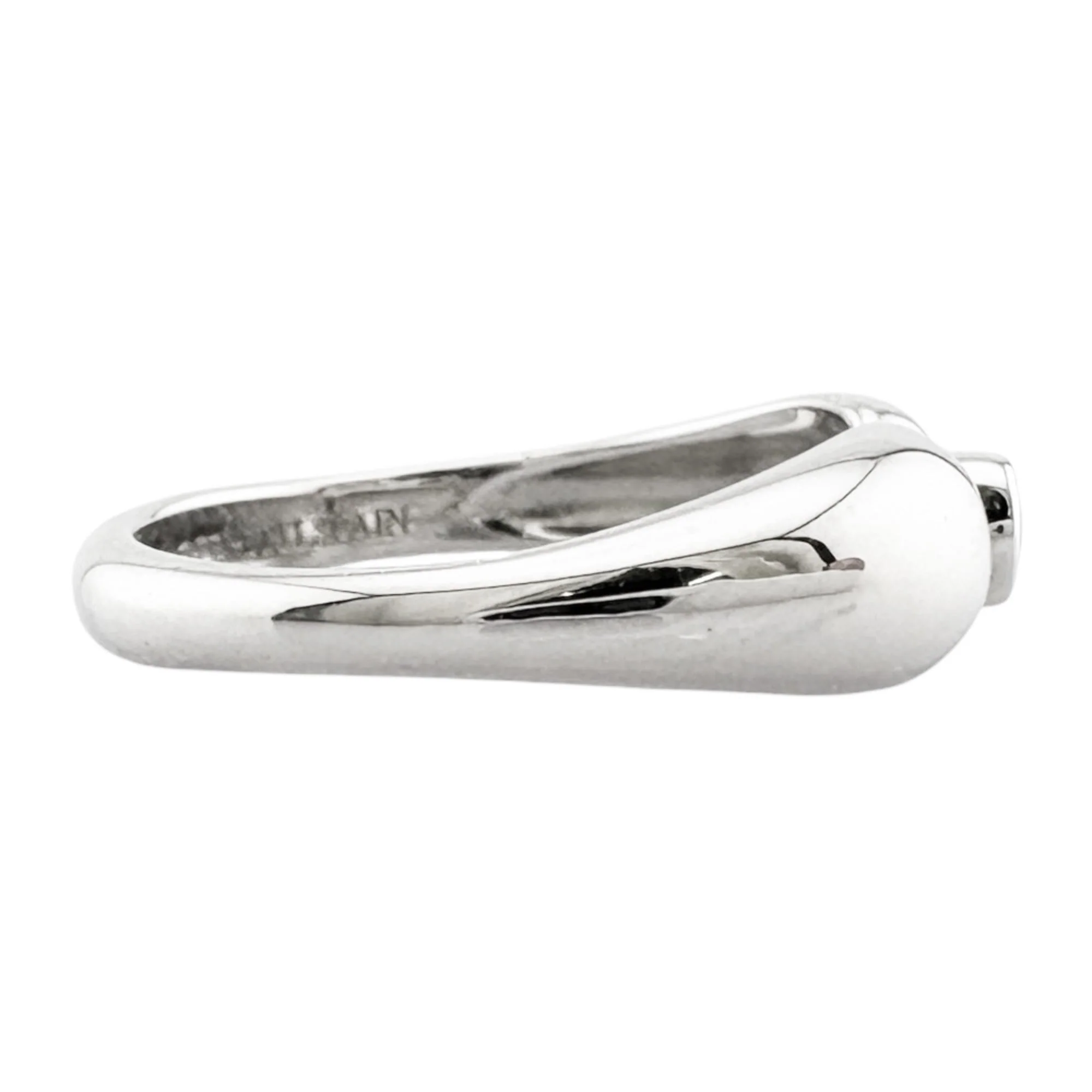 Band Ring Platinum with Diamonds - Image 6