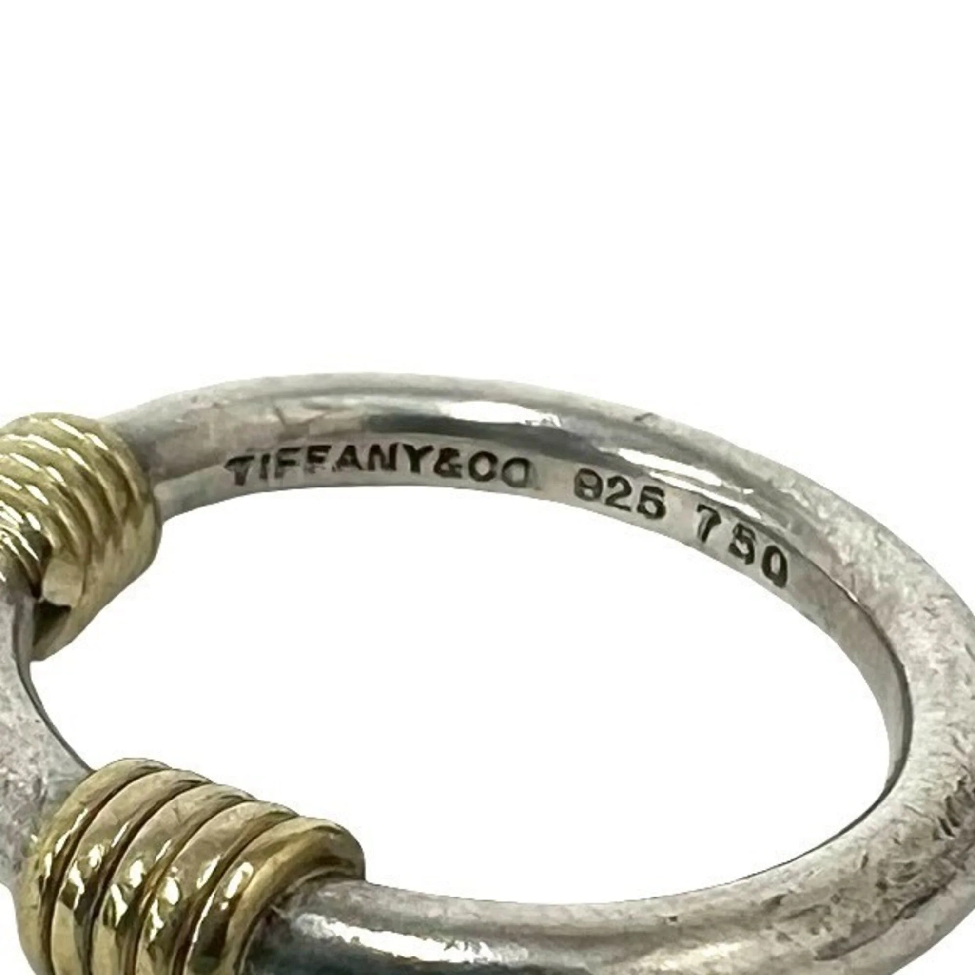 Band Ring Sterling Silver and 18K Yellow Gold - Image 3