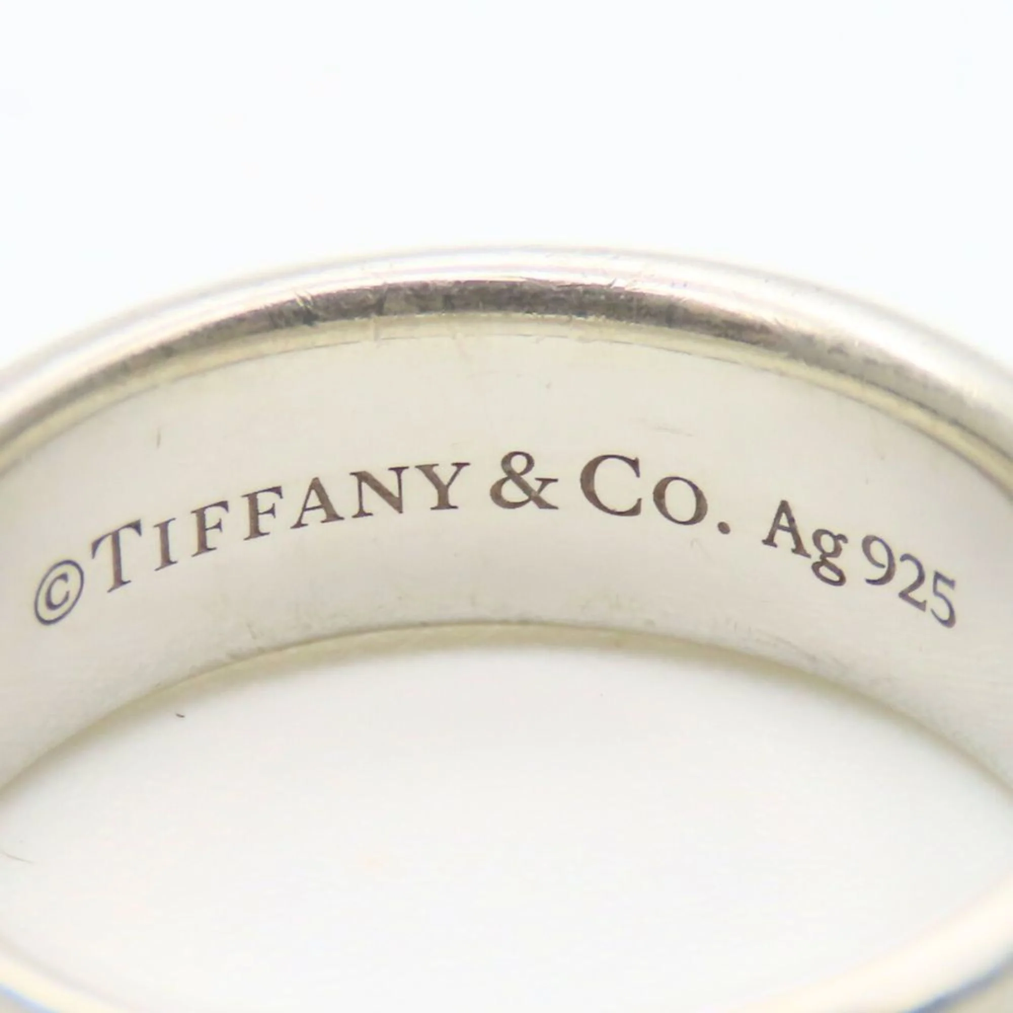 Band Ring Sterling Silver With Diamond - Image 5
