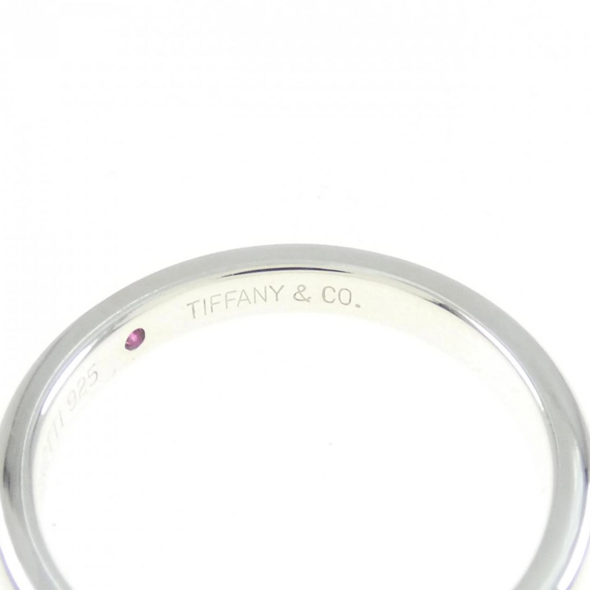 Band Ring Sterling Silver with Ruby - Image 4